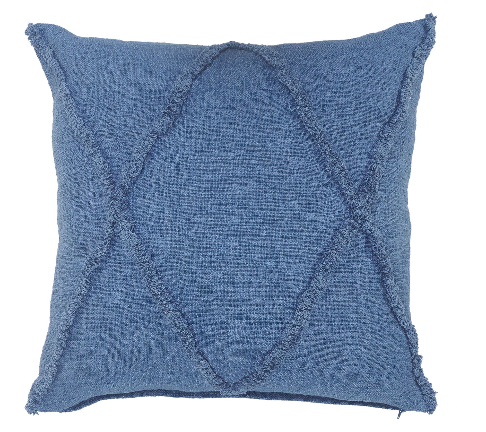 Ox Bay Diamond Tufted Cotton Throw Pillow, 26"26"