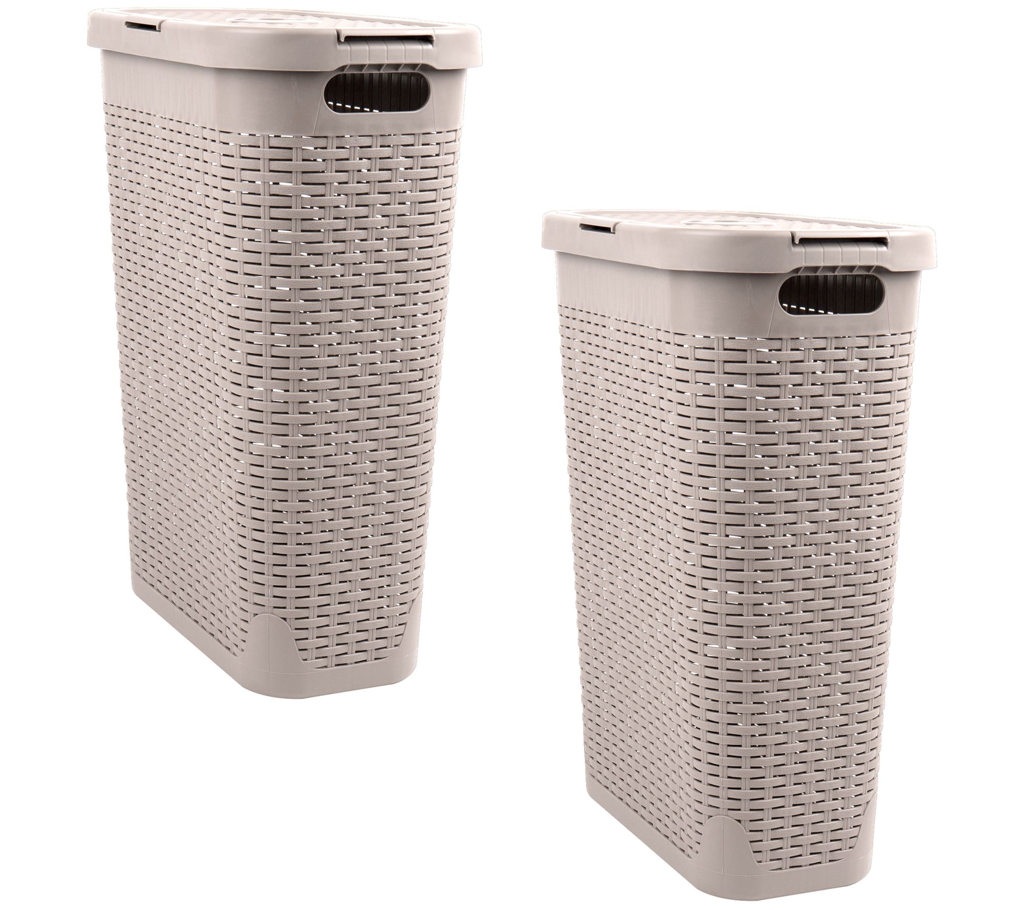 Mind Reader Basket Collection, Slim Laundry Ham per, Set of 2