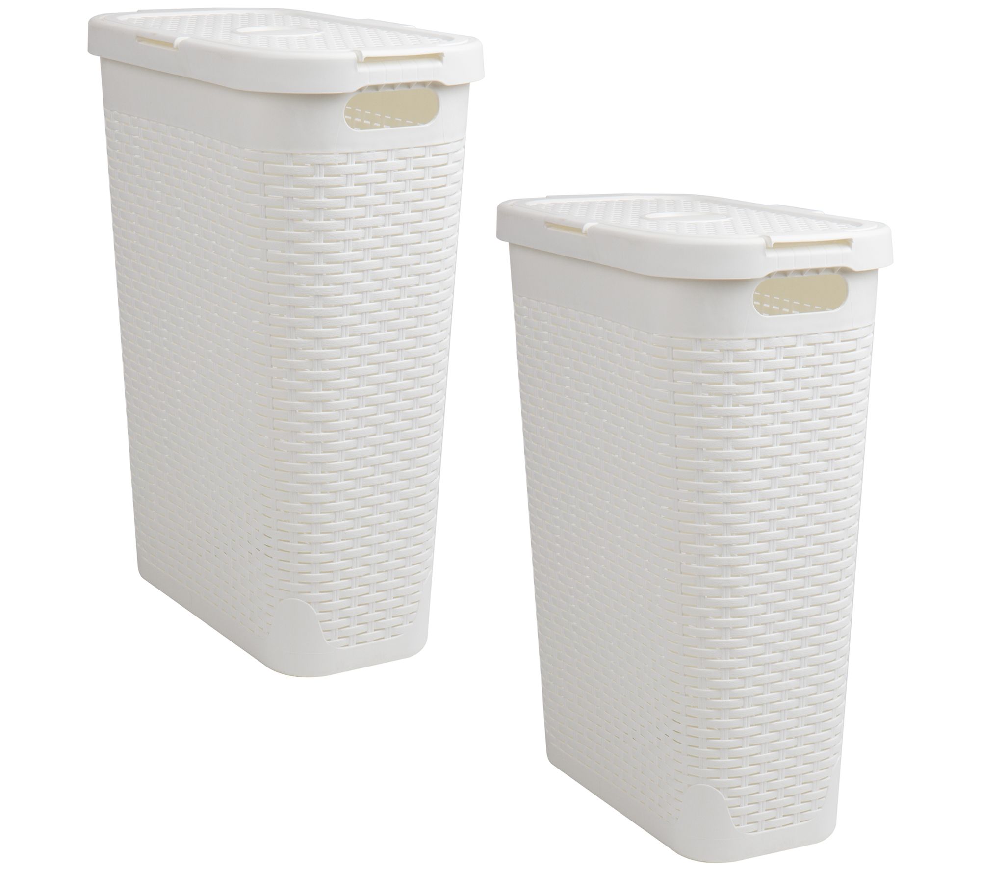 Mind Reader Basket Collection, Slim Laundry Ham per, Set of 2