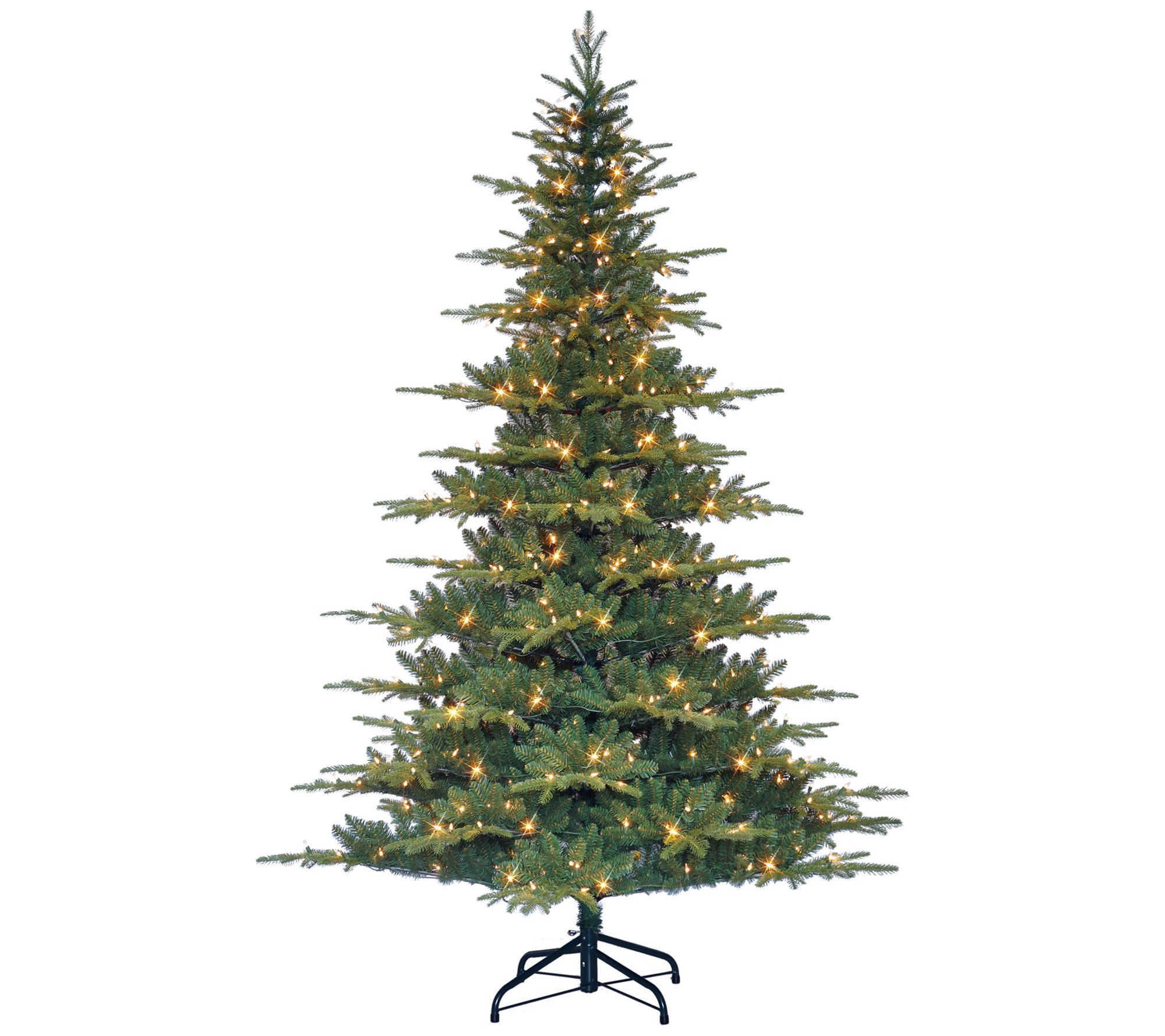 Puleo 7.5' Pre-Lit Artificial Utah Fir Tree
