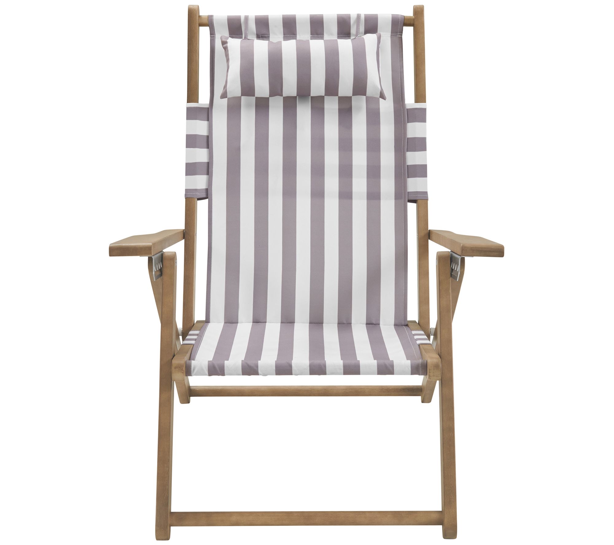 Lavish Home 2 Beach Chairs Outdoor Wood