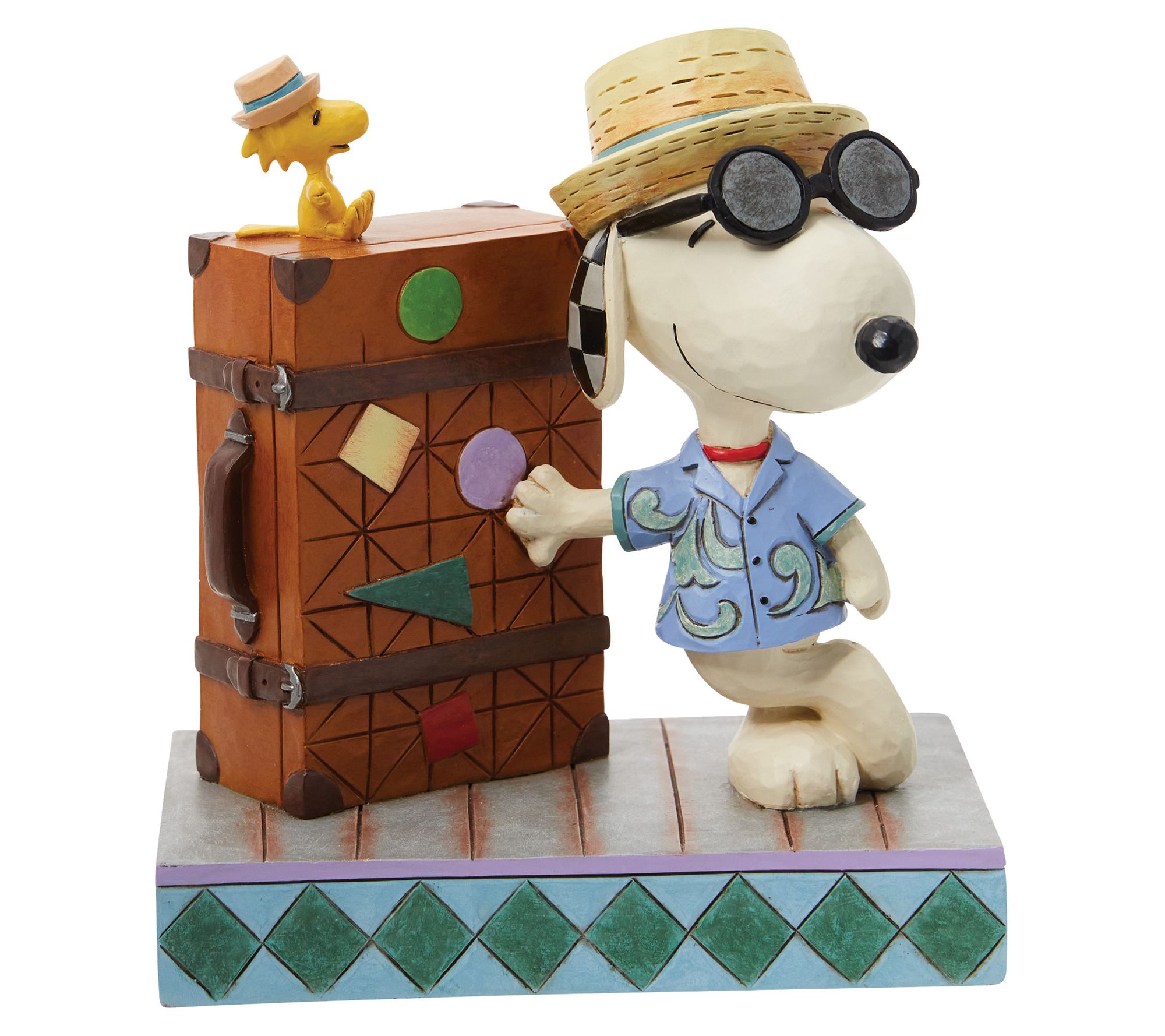 Peanuts by Jim Shore Snoopy & Woodstock Vacation