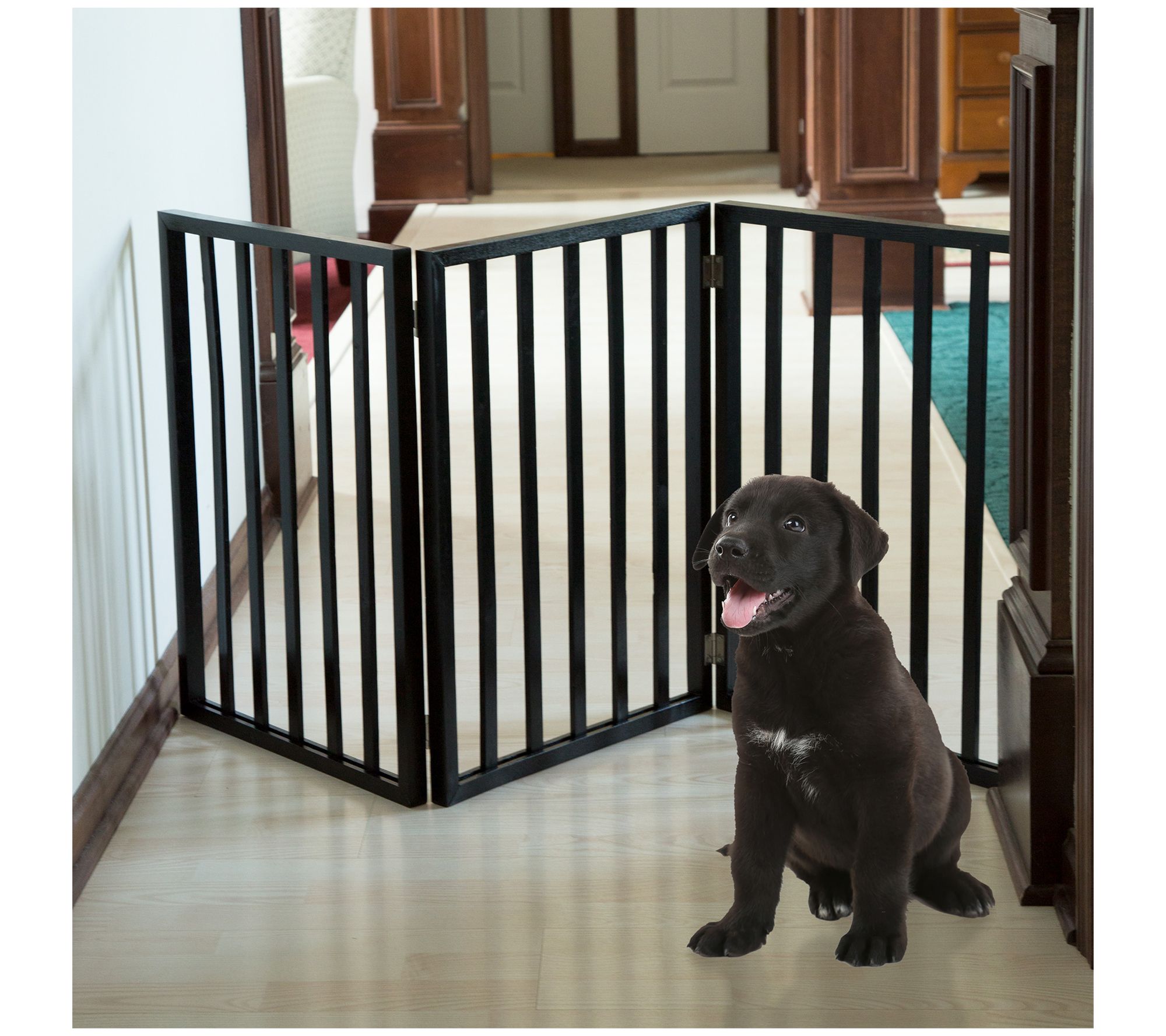 Petmaker Pet Gate 3-Panel 54" Indoor Foldable Fence