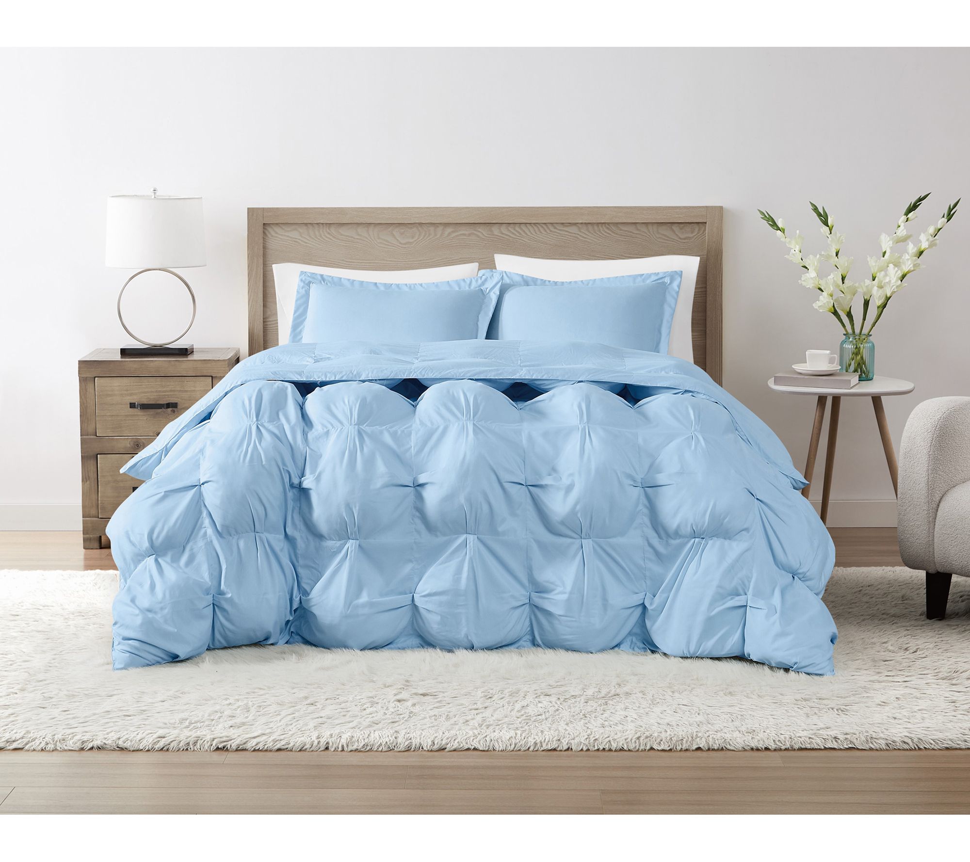Truly Soft Oversized Puffer Full/Queen 3pc Comforter Set