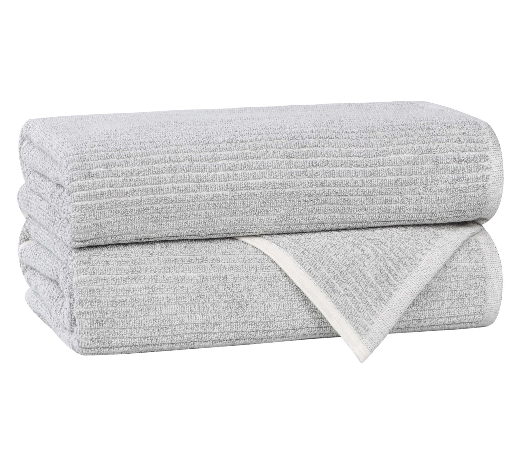 Superior Destin Cotton Blend 2PC Solid Bath Towels