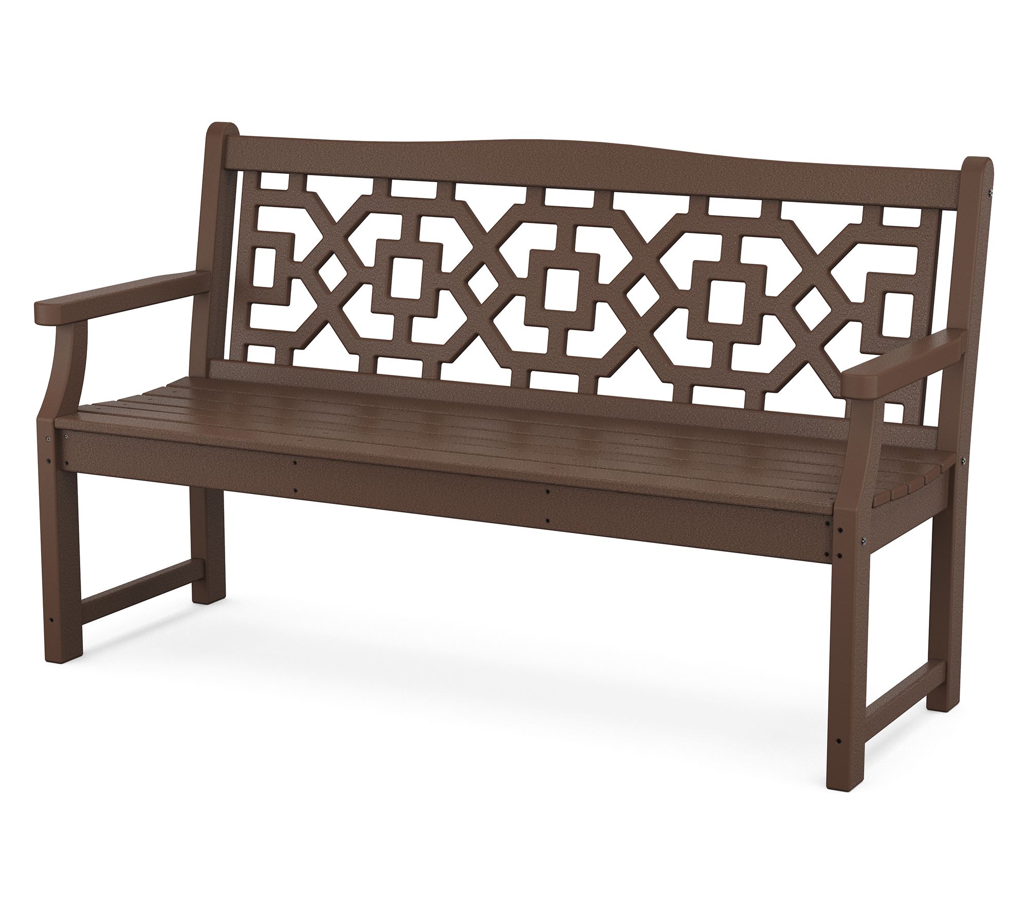 Martha Stewart by POLYWOOD Chi noiserie 60" Ga rden Bench