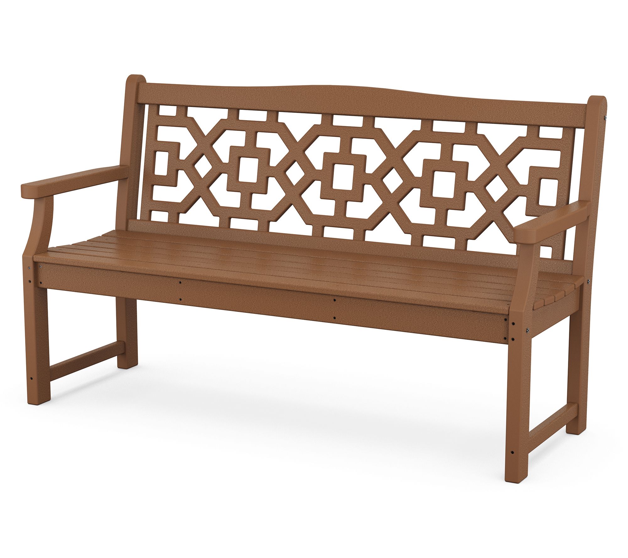 Martha Stewart by POLYWOOD Chinoiserie 60" Garden Bench