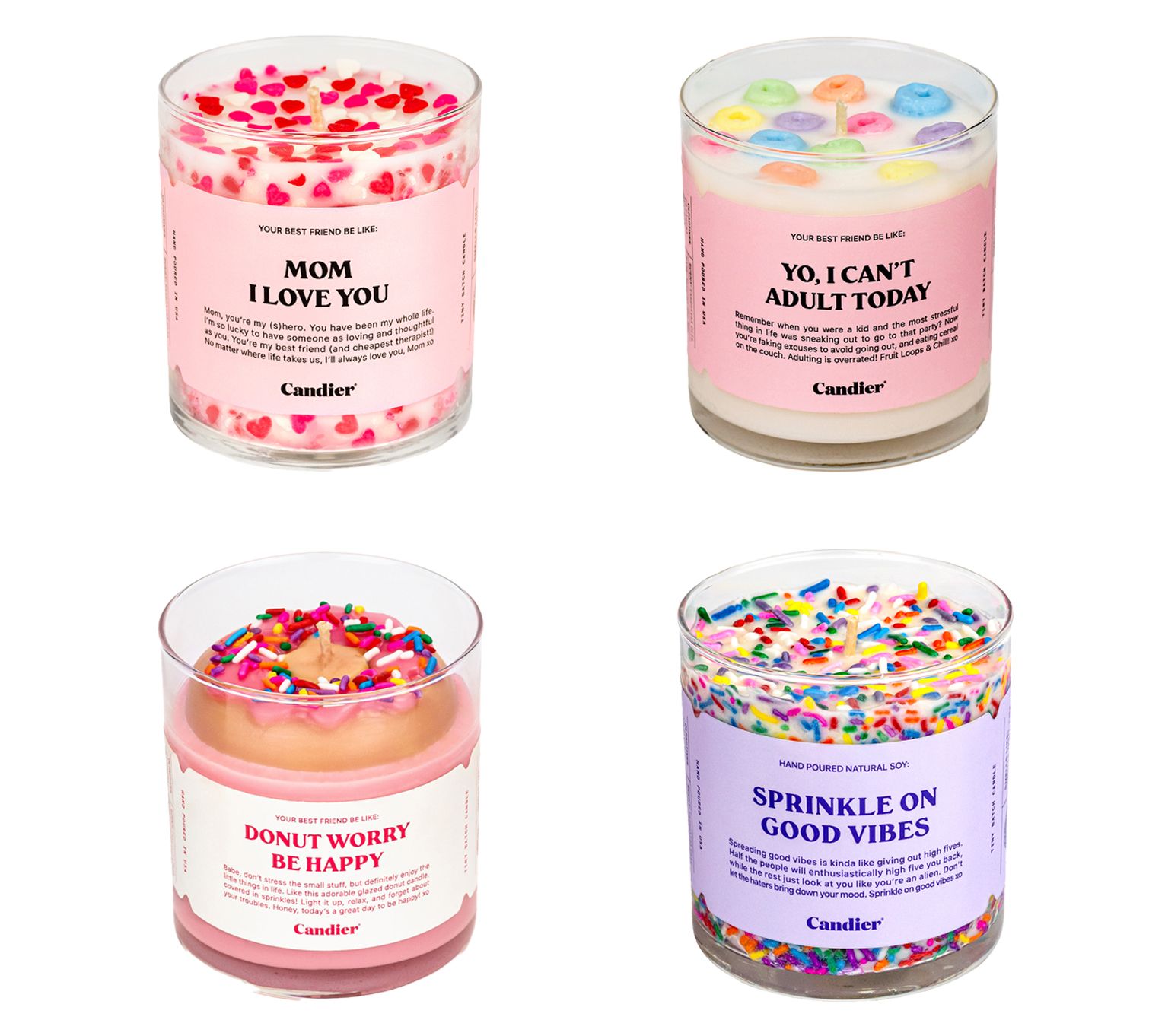 Candier (1) 9-oz Sweet Treats Candle In Choiceof Scent