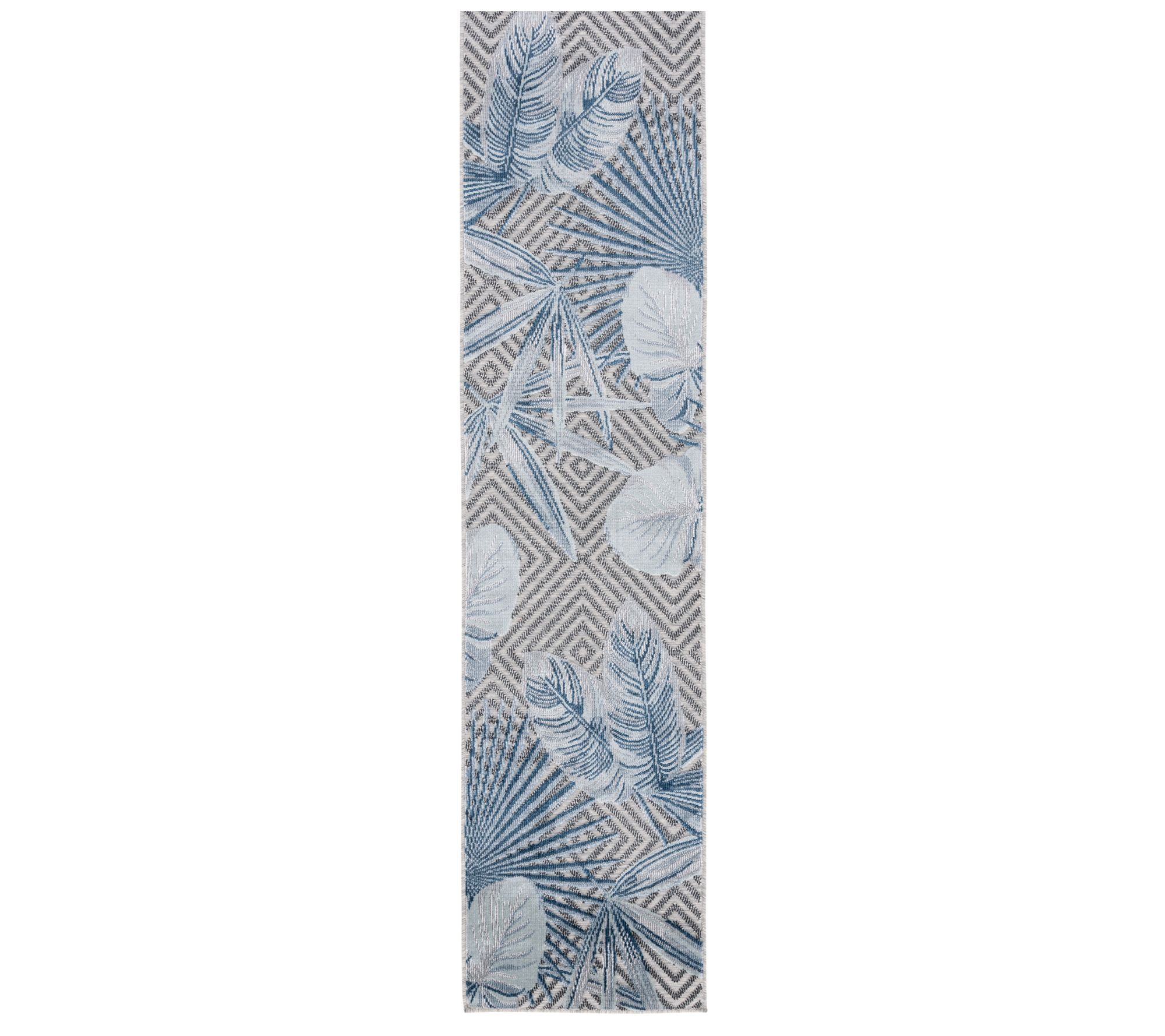 Safavieh Tropical Geometry 2' x 9' Outdoor Rug