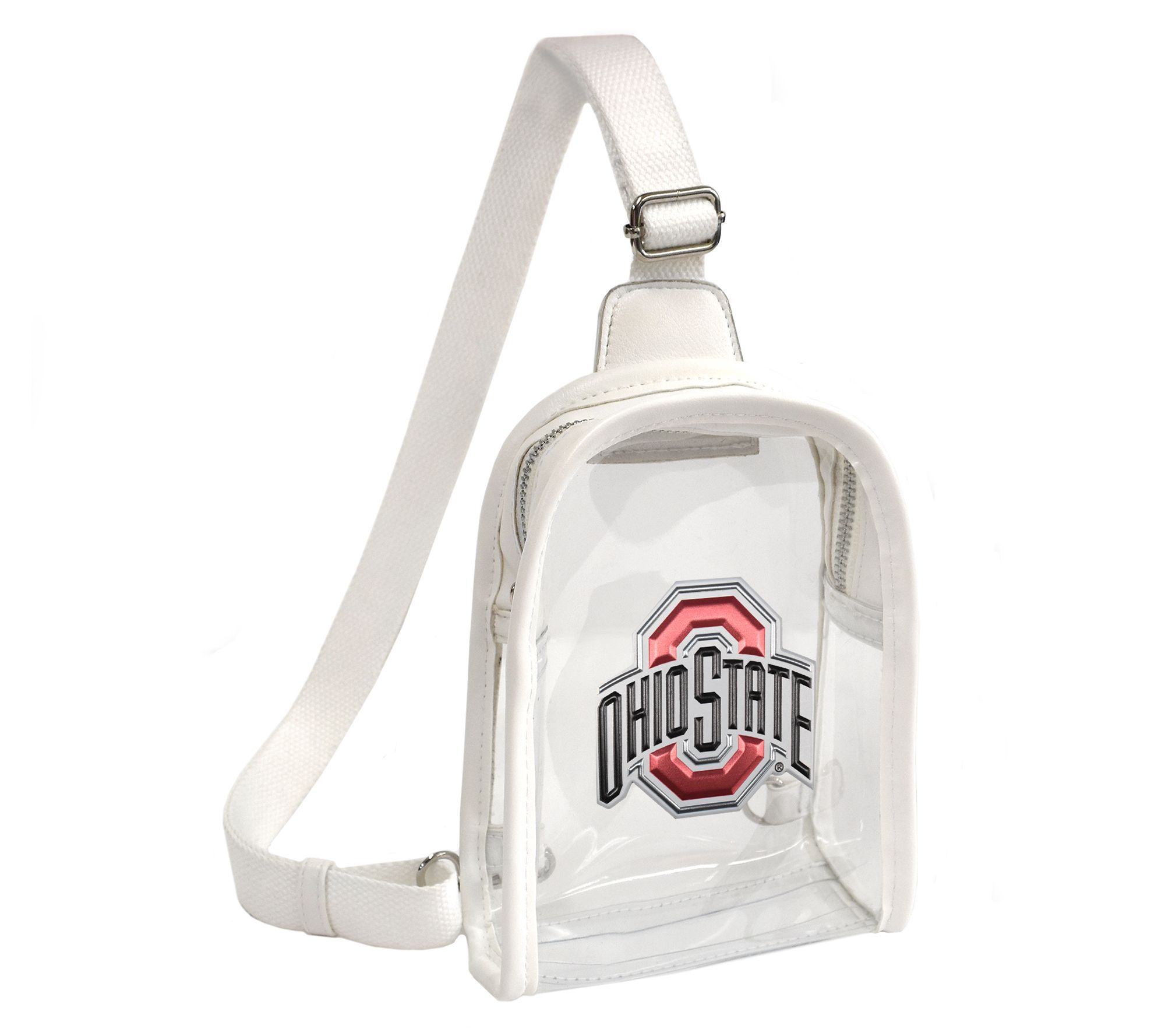 Littlearth NCAA 3D Logo Clear Mini Sling