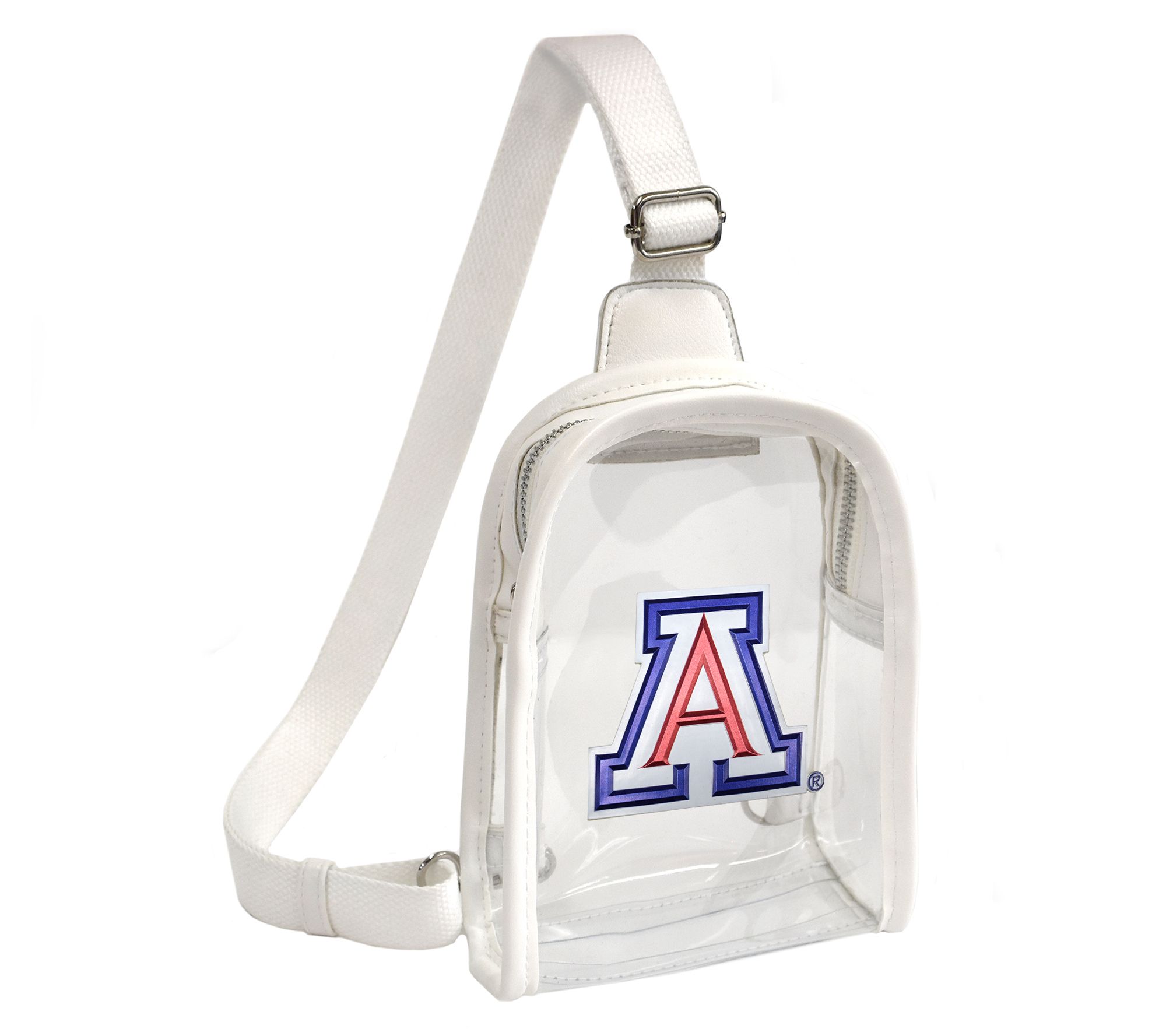 Littlearth NCAA 3D Logo Clear Mini Sling