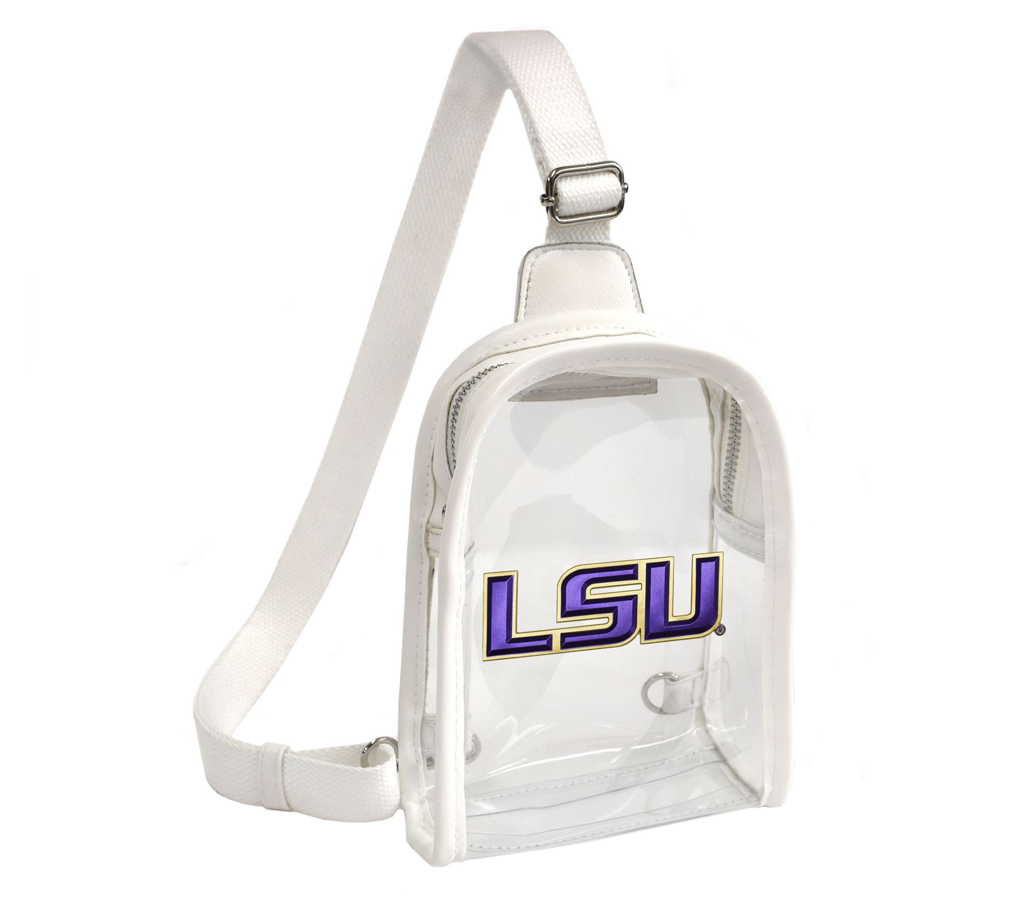 Littlearth NCAA 3D Logo Clear Mini Sling