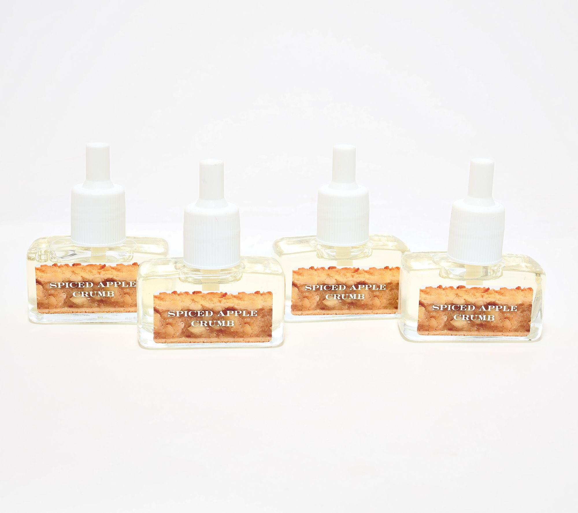 HomeWorx by Slatkin + Co. S/4 Spiced Apple Crumb Diffuser Oils