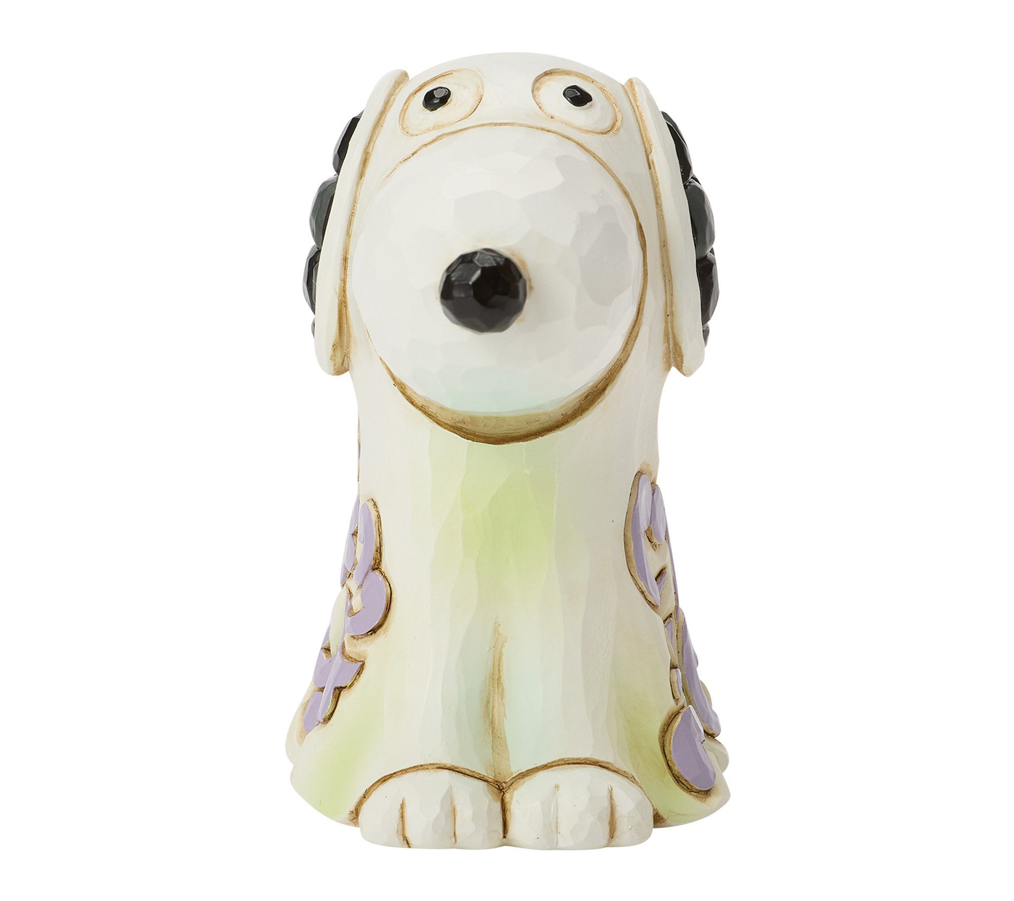 Jim Shore Peanuts Snoopy Ghost Mini Figurine 3in H