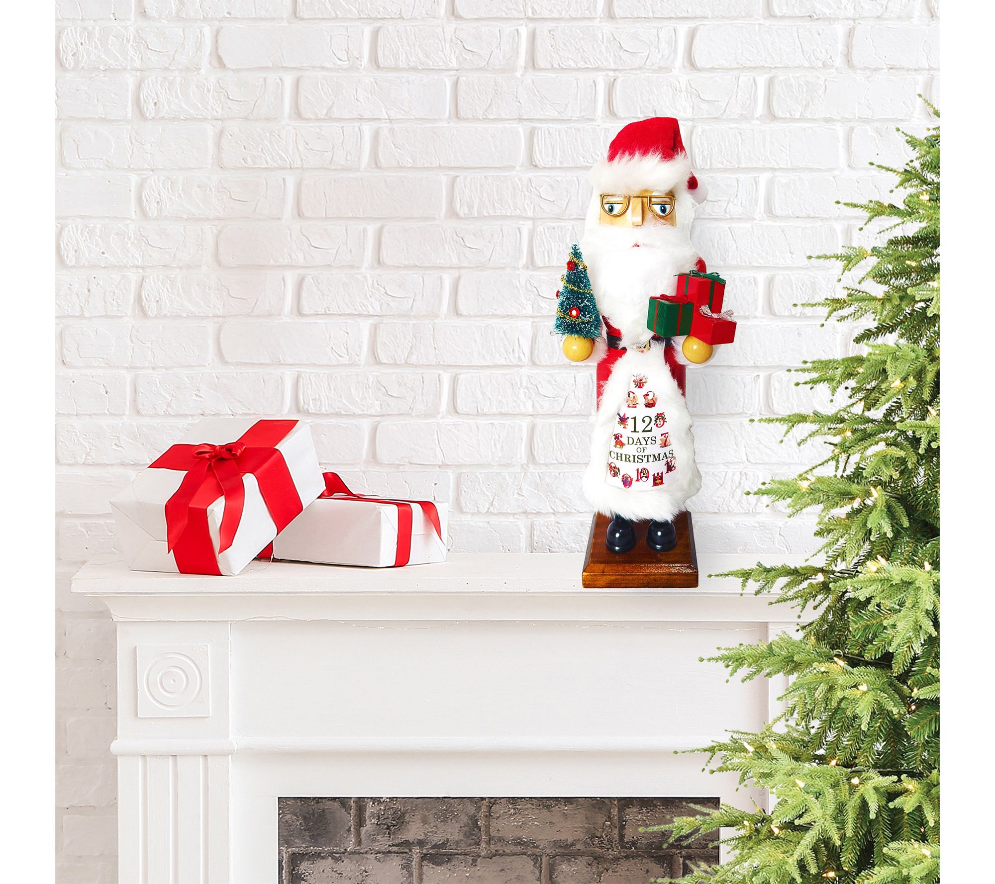 Santa's Workshop 14" Christmas Nutcracker