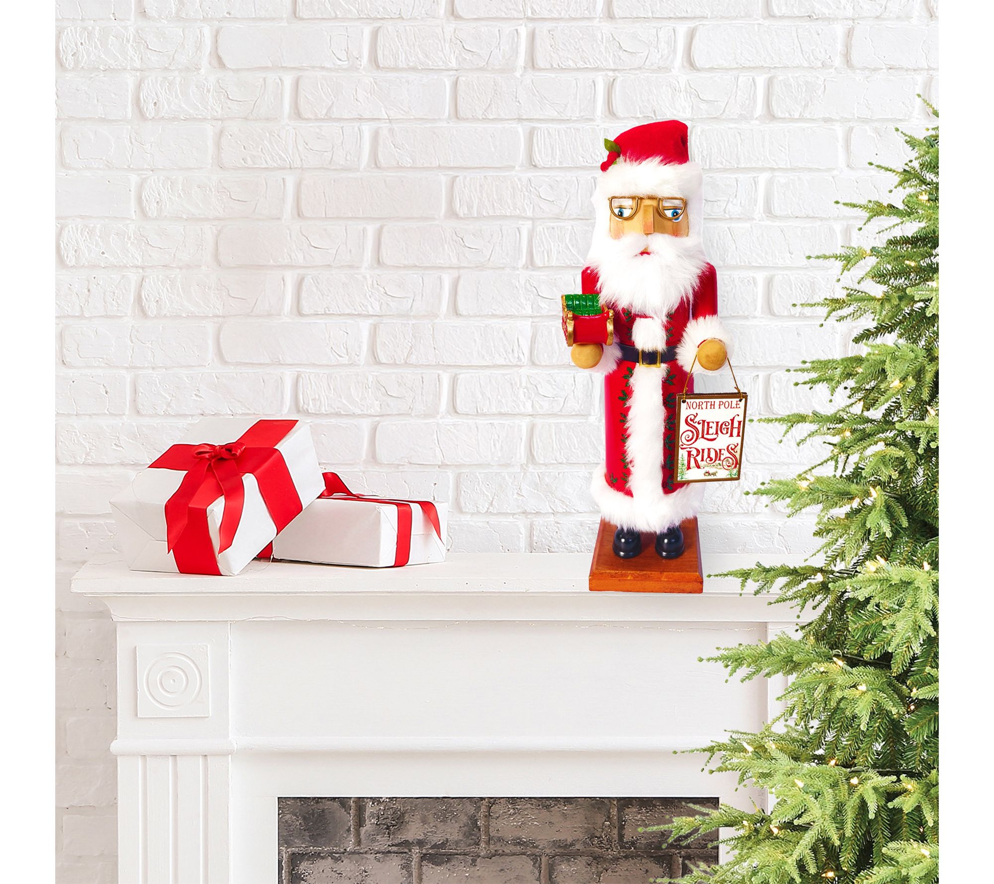 Santa's Workshop 14" Christmas Nutcracker