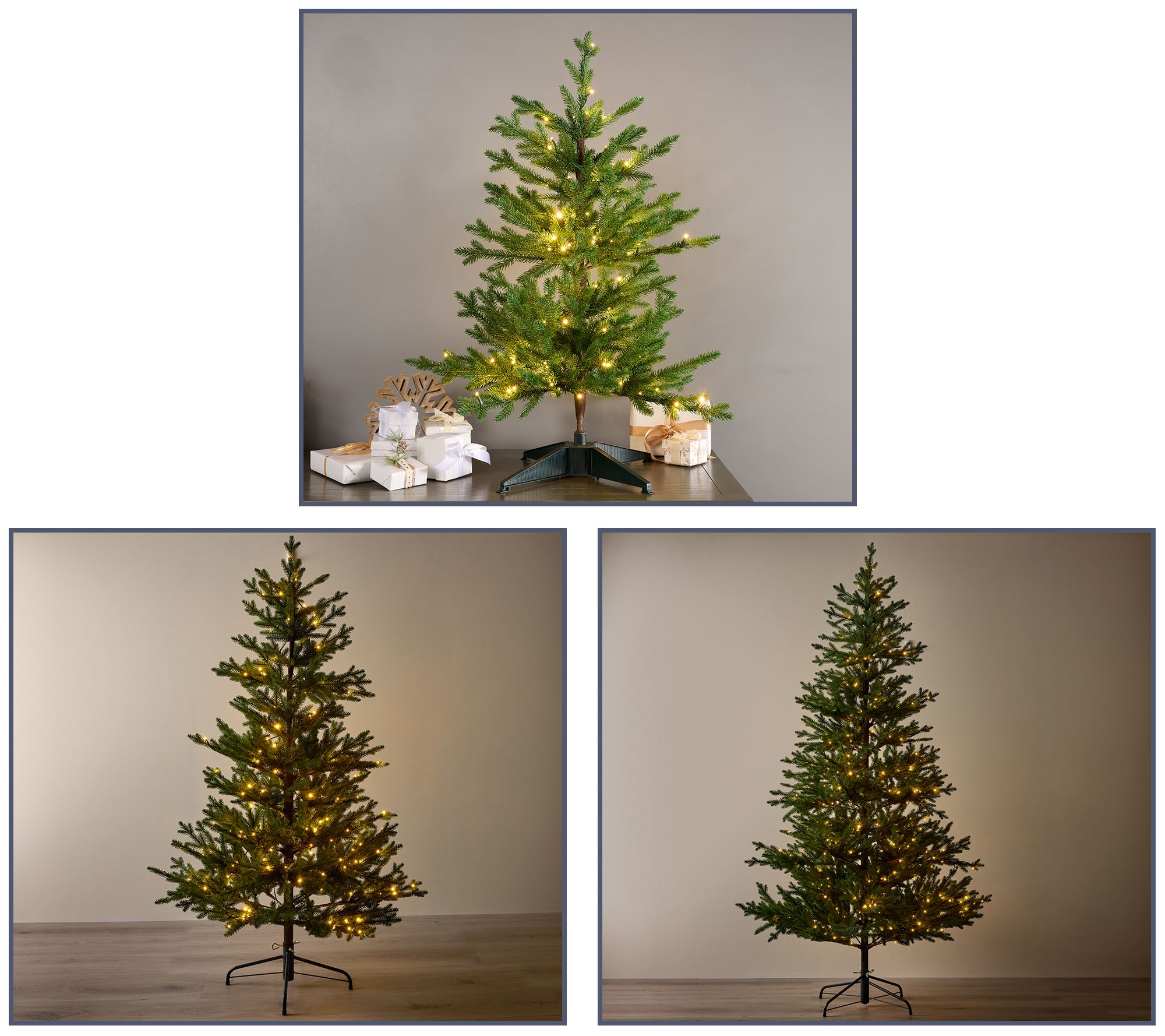Ornament Showcase Hearthside Tree with Remote by Valerie
