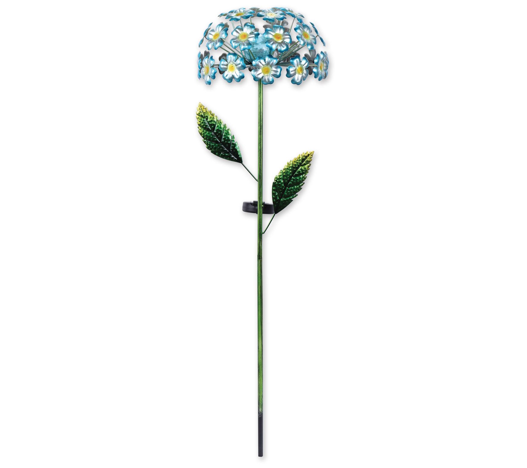 SVD 42.5" Blue Hydrangea Garden Stake