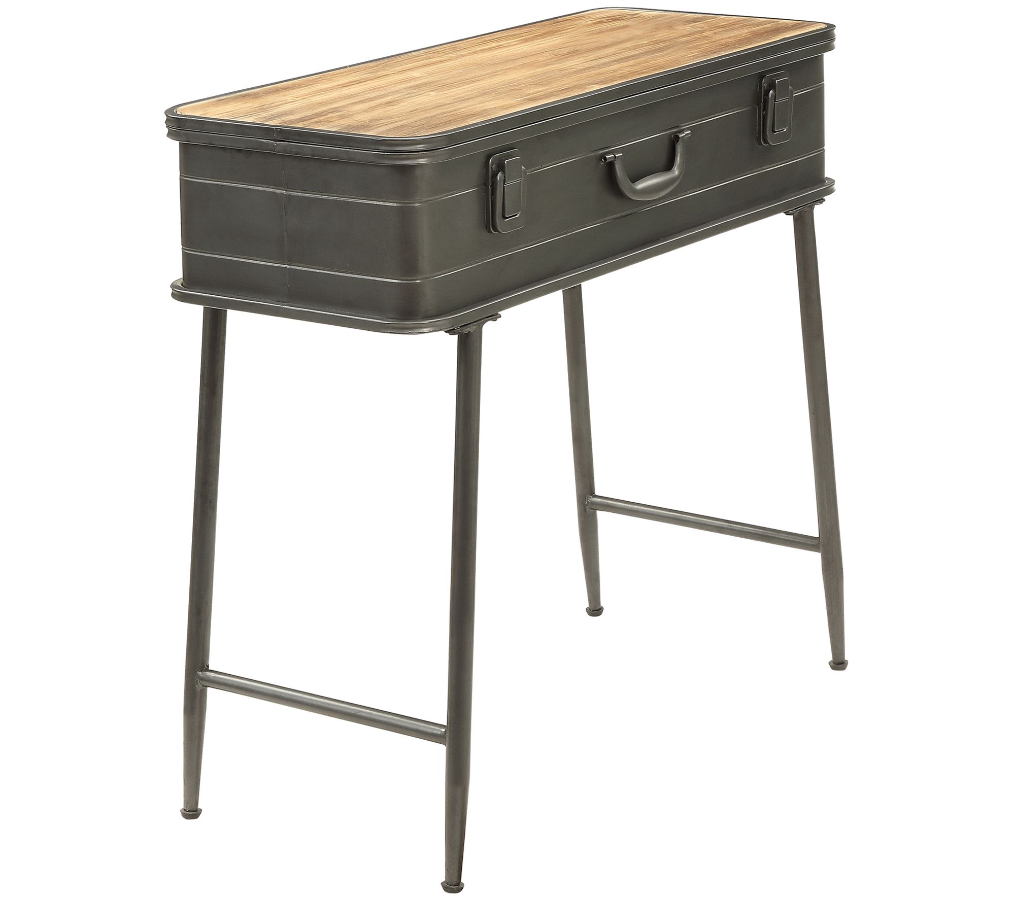 Urban Loft Metal 2 Trunk Tables - QVC.com