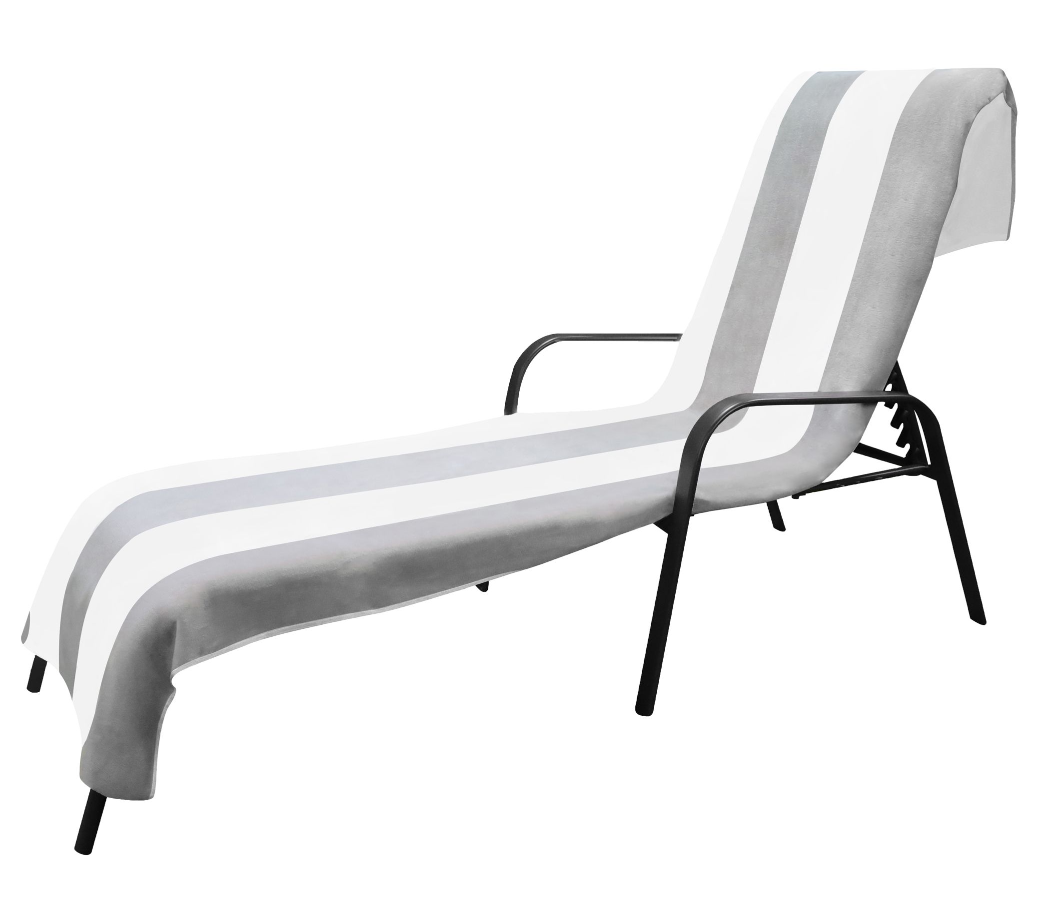 Superior Cotton Standard Size Cabana Stripe Louge Chair Cover