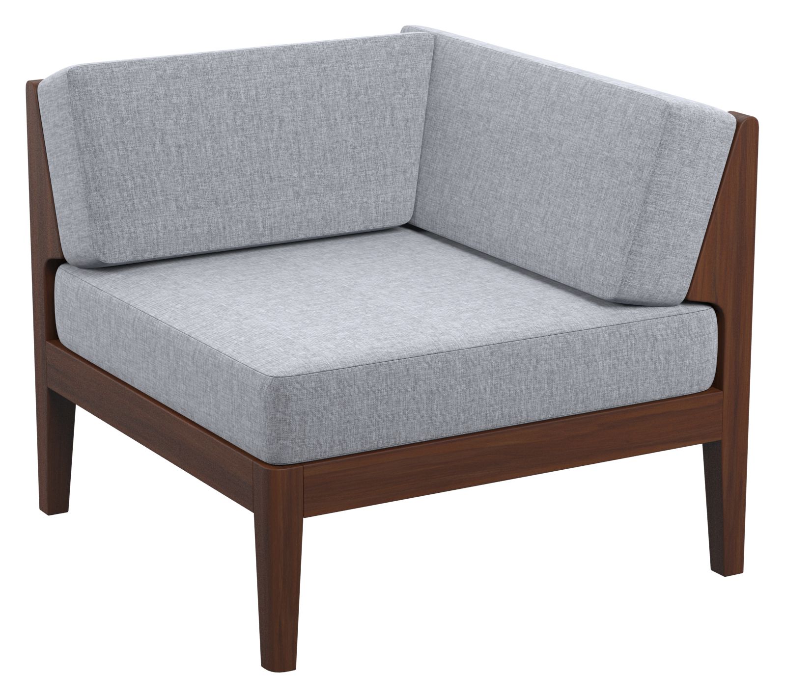 Linon Home Gables Outdoor Corner Chair With Cushions