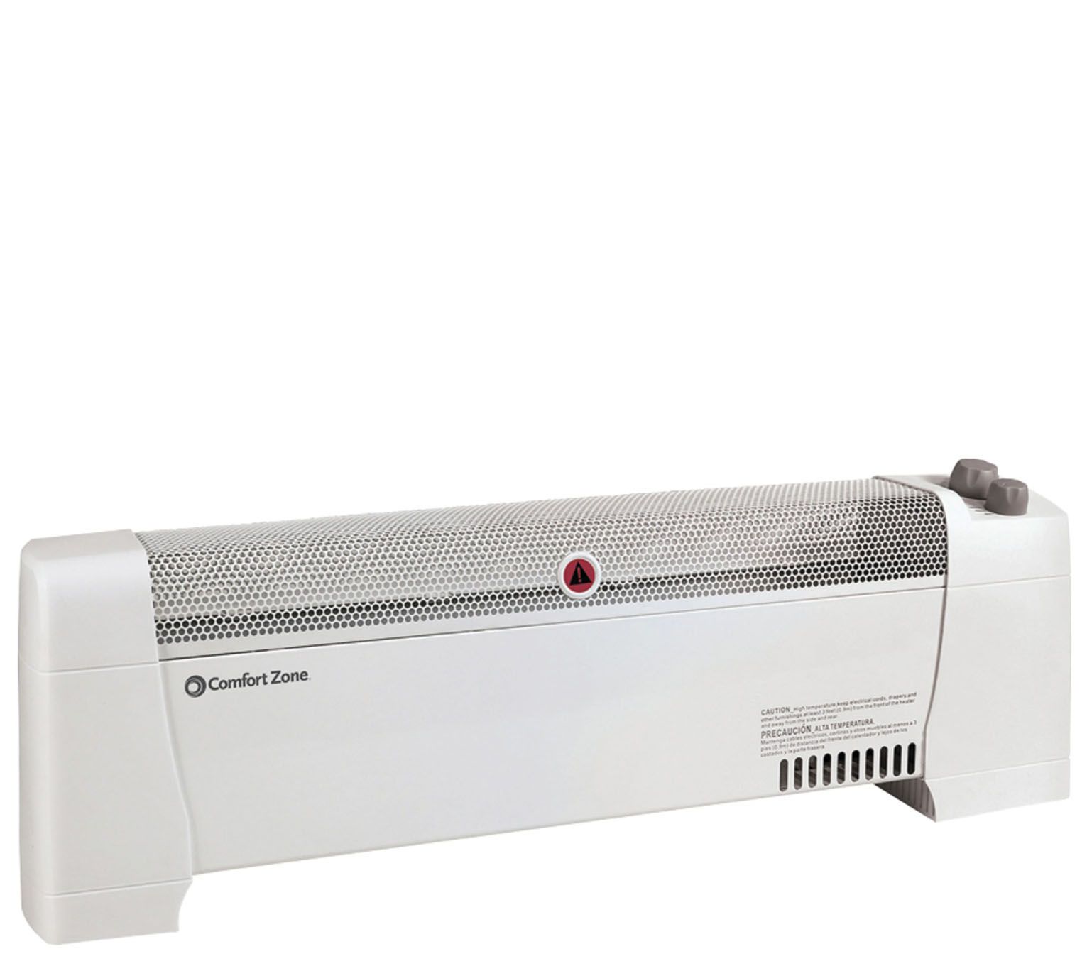 Comfort Zone Low-Profile Baseboard Heater - QVC.com