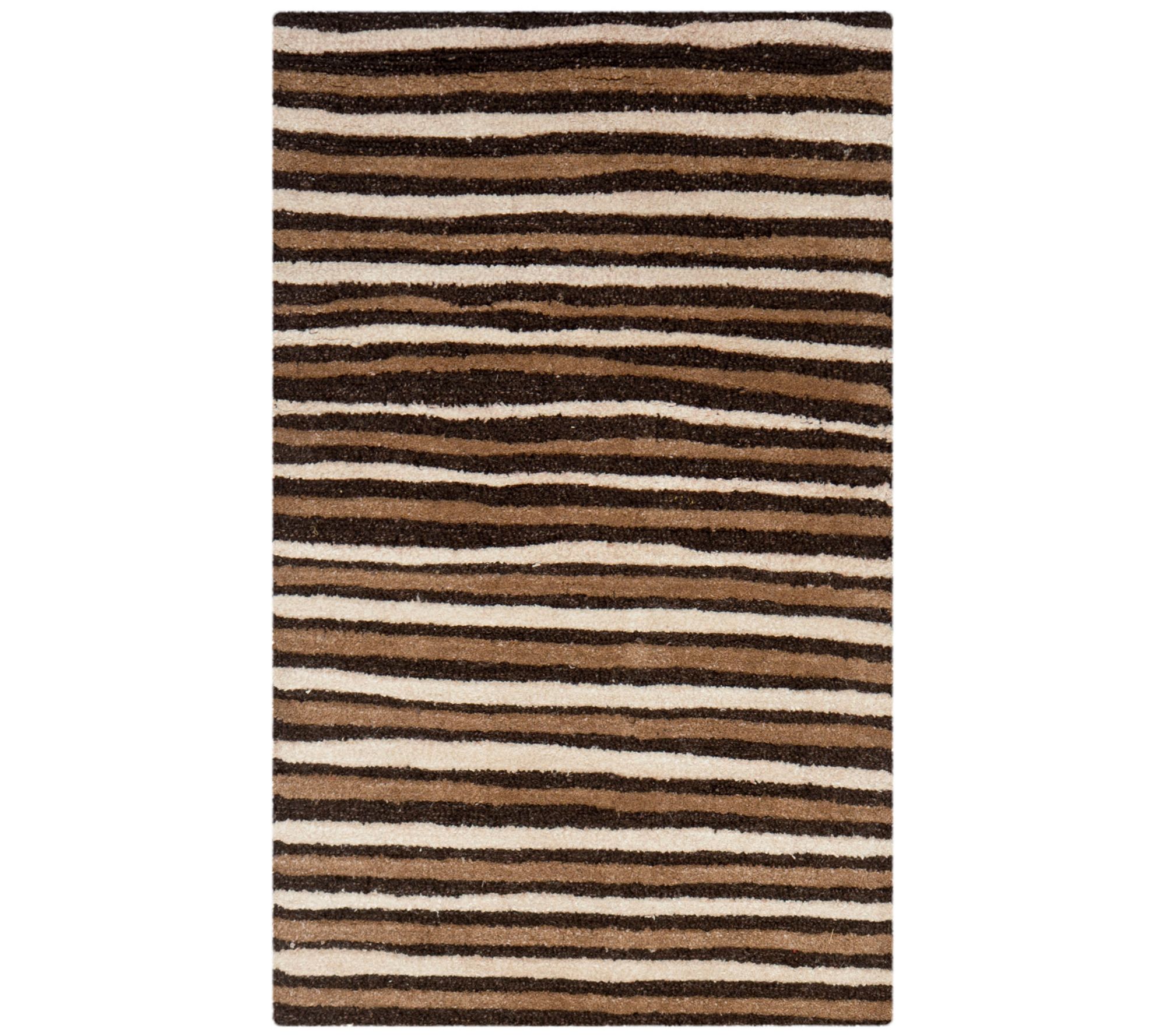 Martha Stewart Hand Drawn Stripe 2'6" x 4'3" Rug