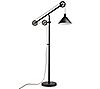 Hudson & Canal Descartes Antique Floor Lamp with Pulley System
