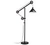Hudson & Canal Descartes Antique Floor Lamp with Pulley System, 1 of 6