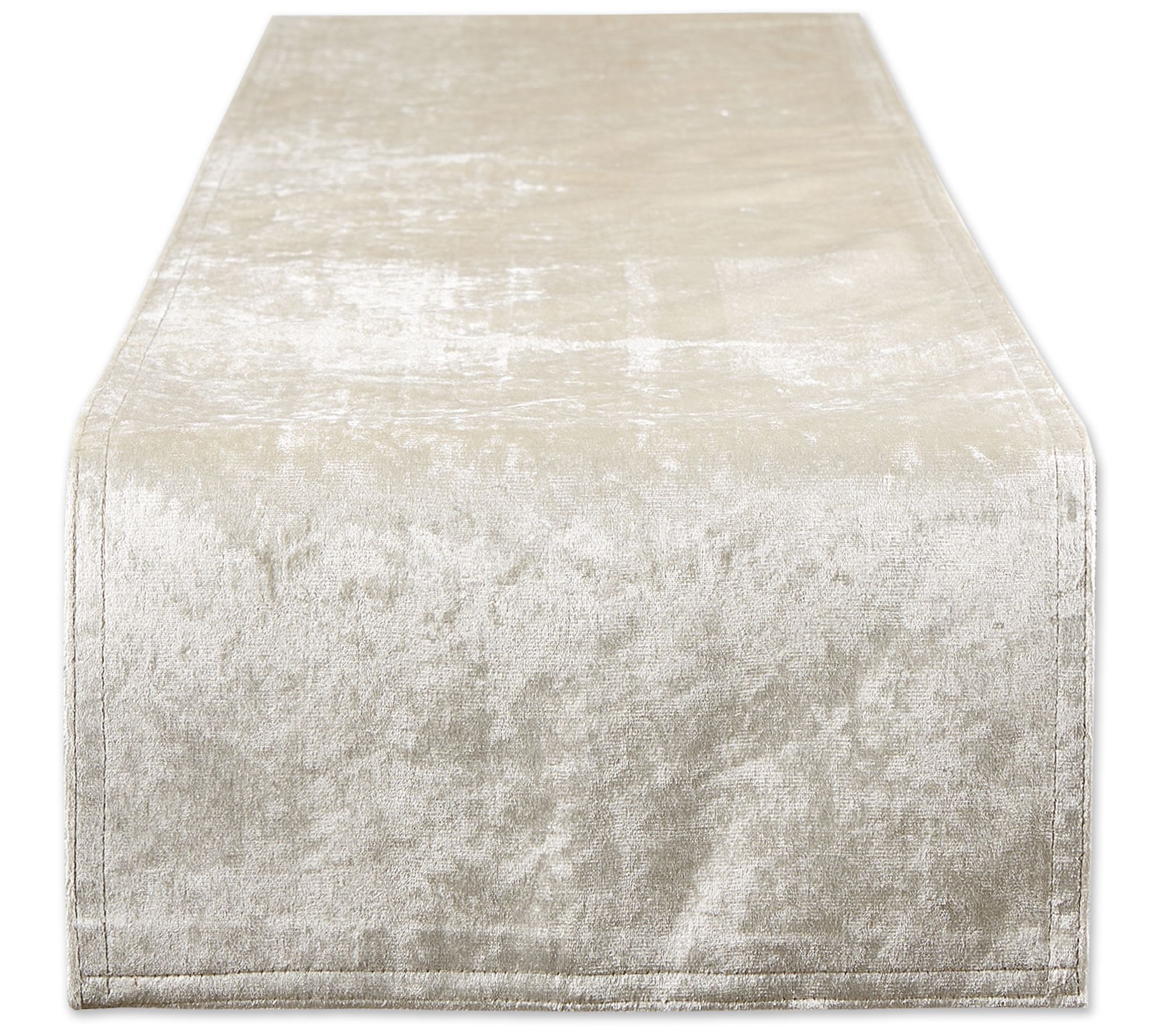 Design Imports 14"x72" Velvet Table Runner