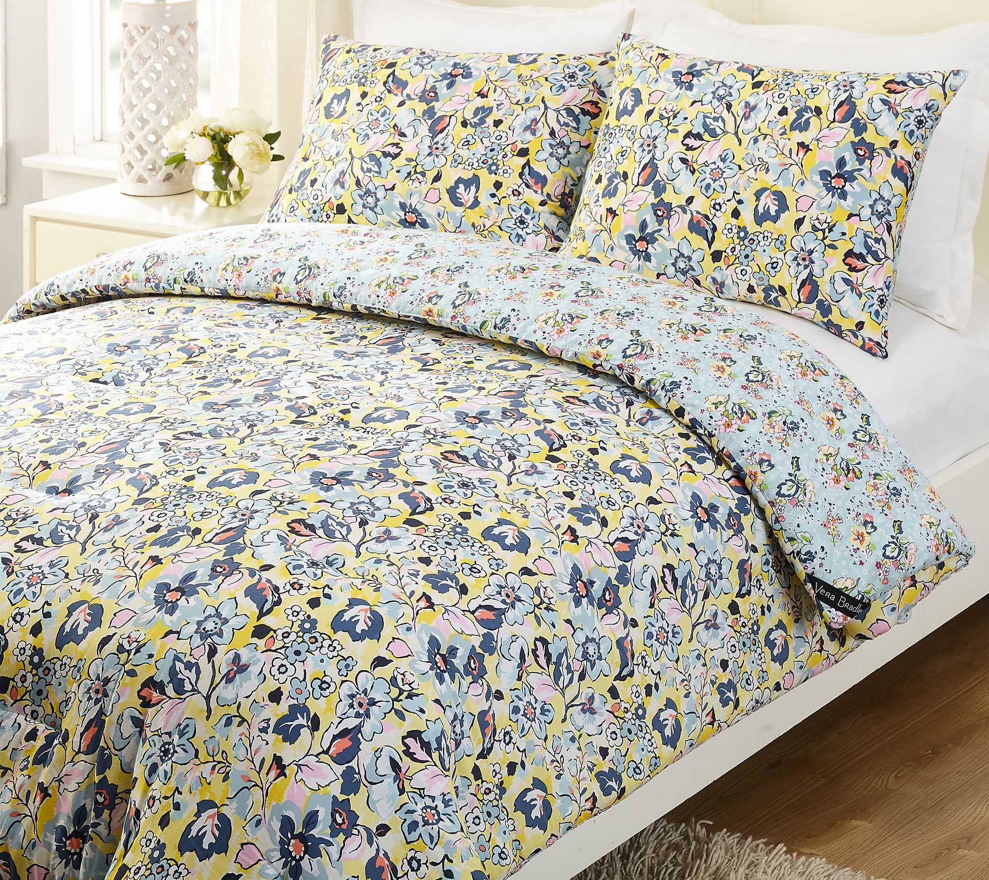 Vera Bradley Sunny Garden Twin/TXL Comforter Set