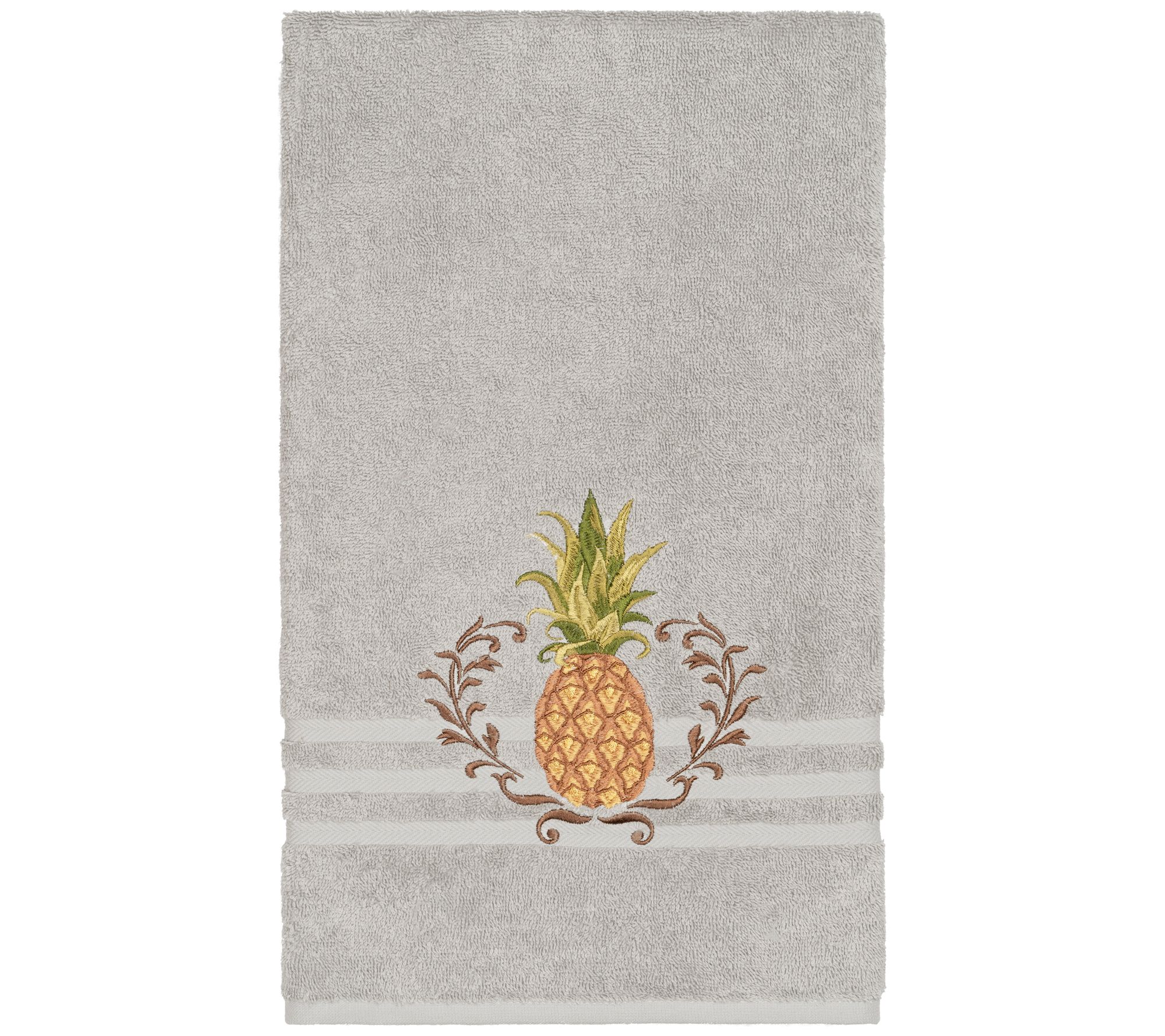 Linum Home Textiles Welcome Embellished Bath Towel