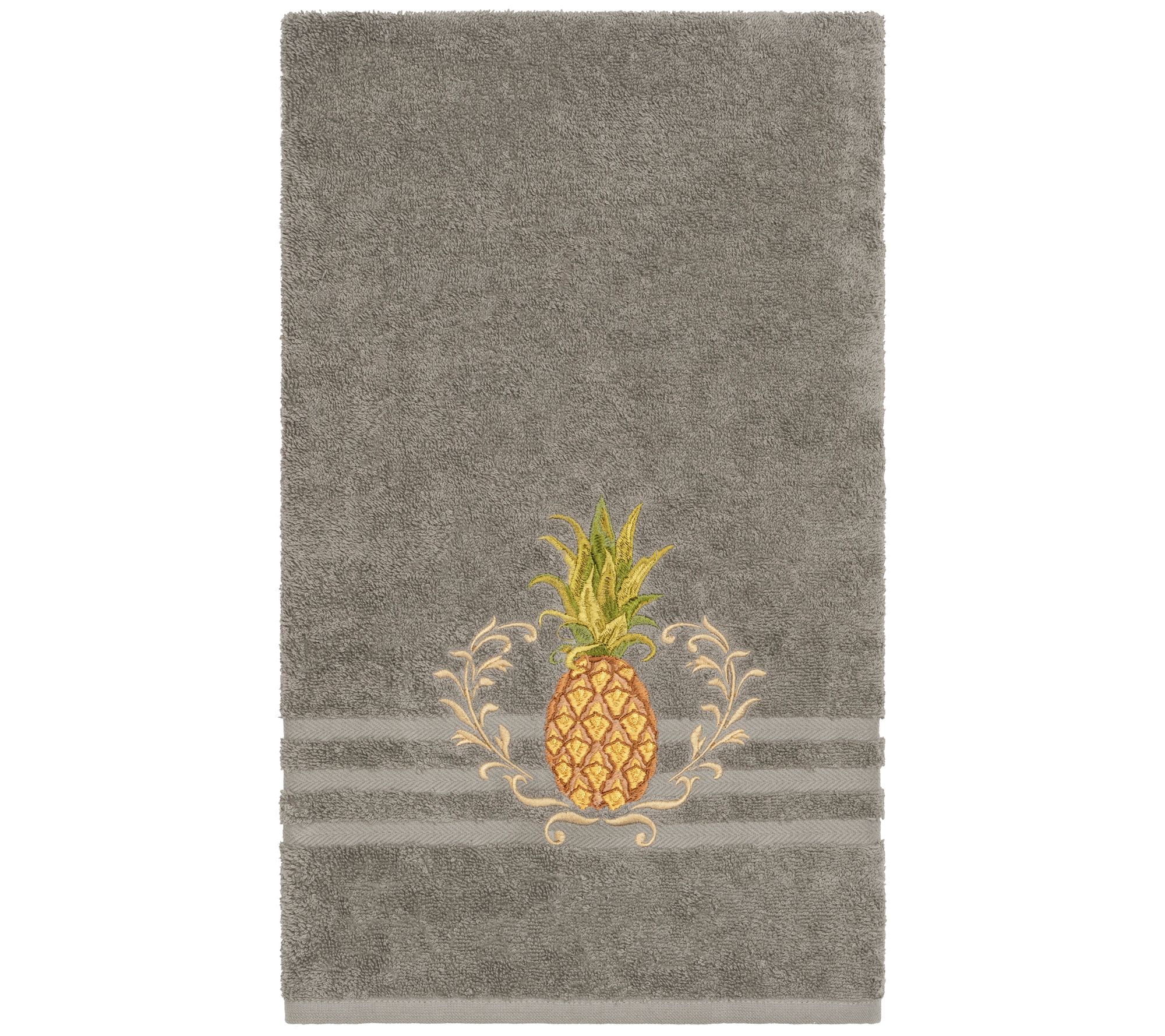 Linum Home Textiles Welcome Embellished Bath Towel