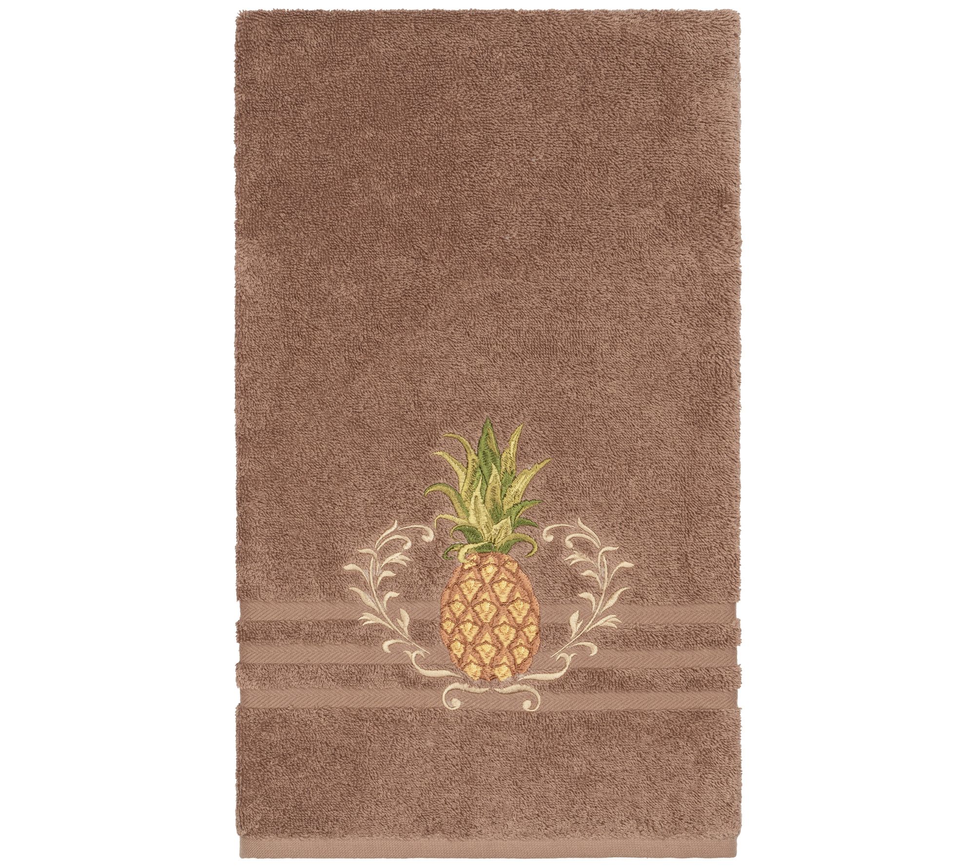 Linum Home Textiles Welcome Embellished Bath Towel