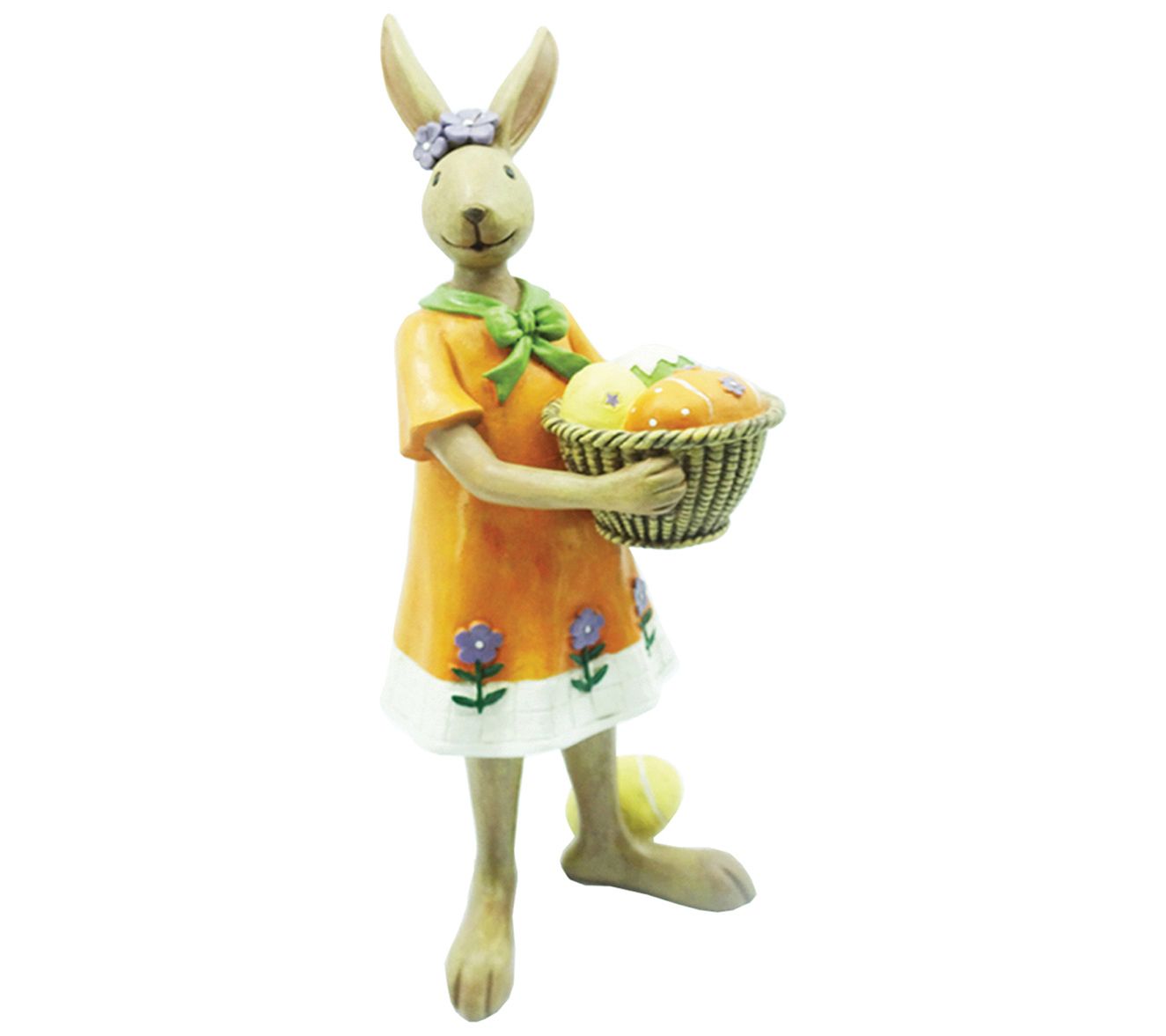 SWI 12.5" Mrs. Rabbit with basket of eggs