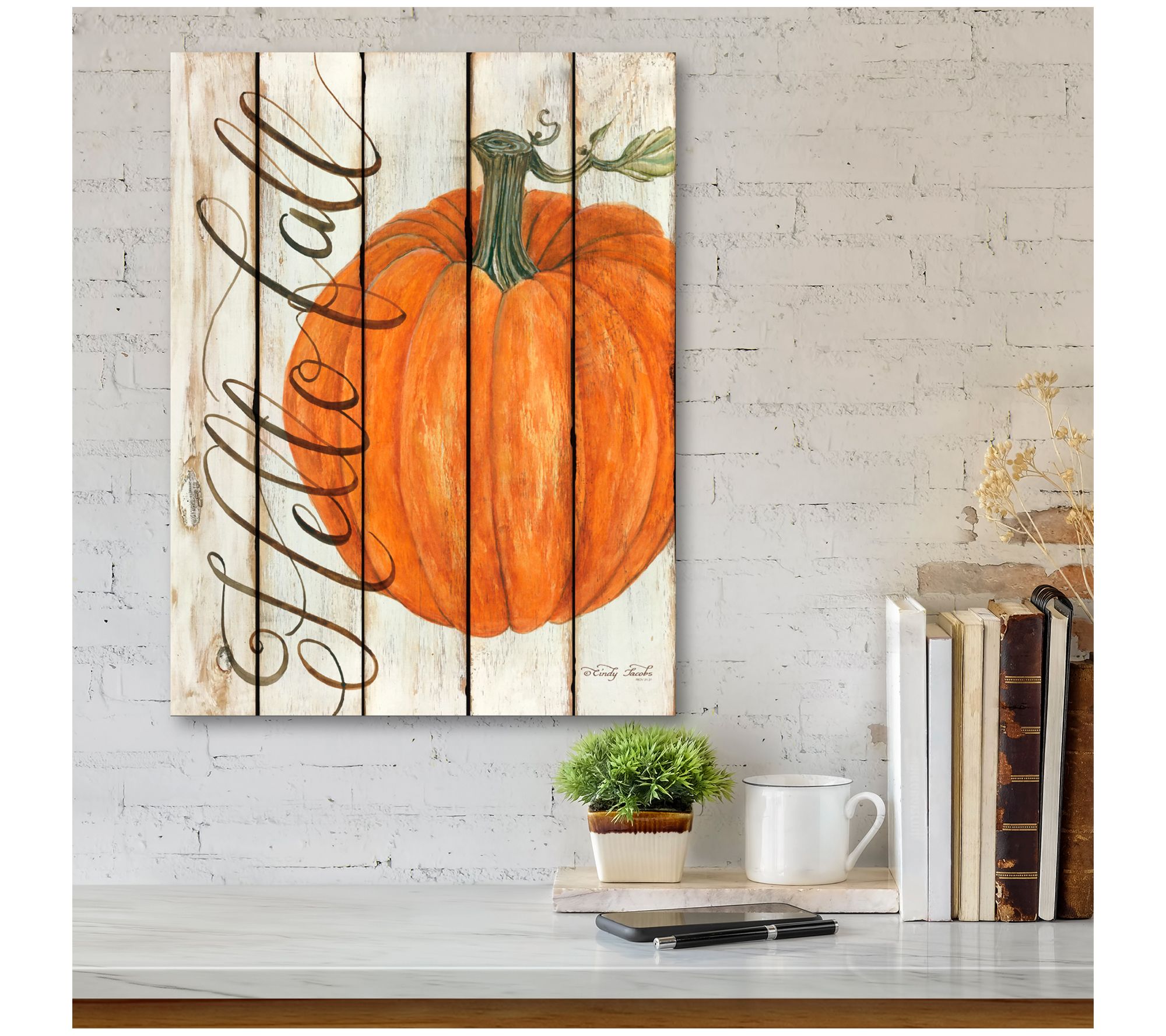 Courtside Market Hello Fall 16" x 20" Canvas Wall Art