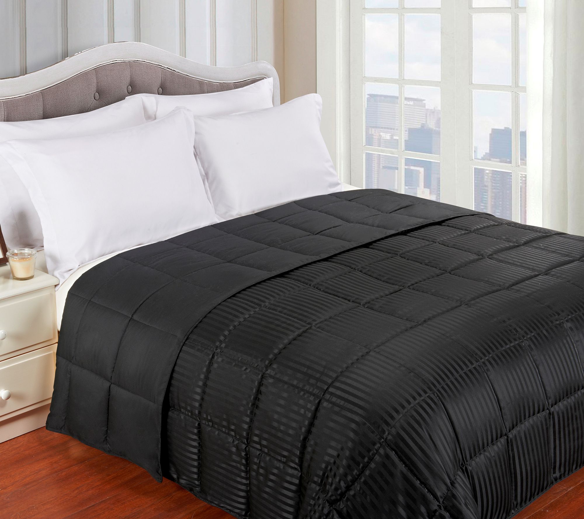 Superior Reversible Down Alternative Blanket, Full/Queen