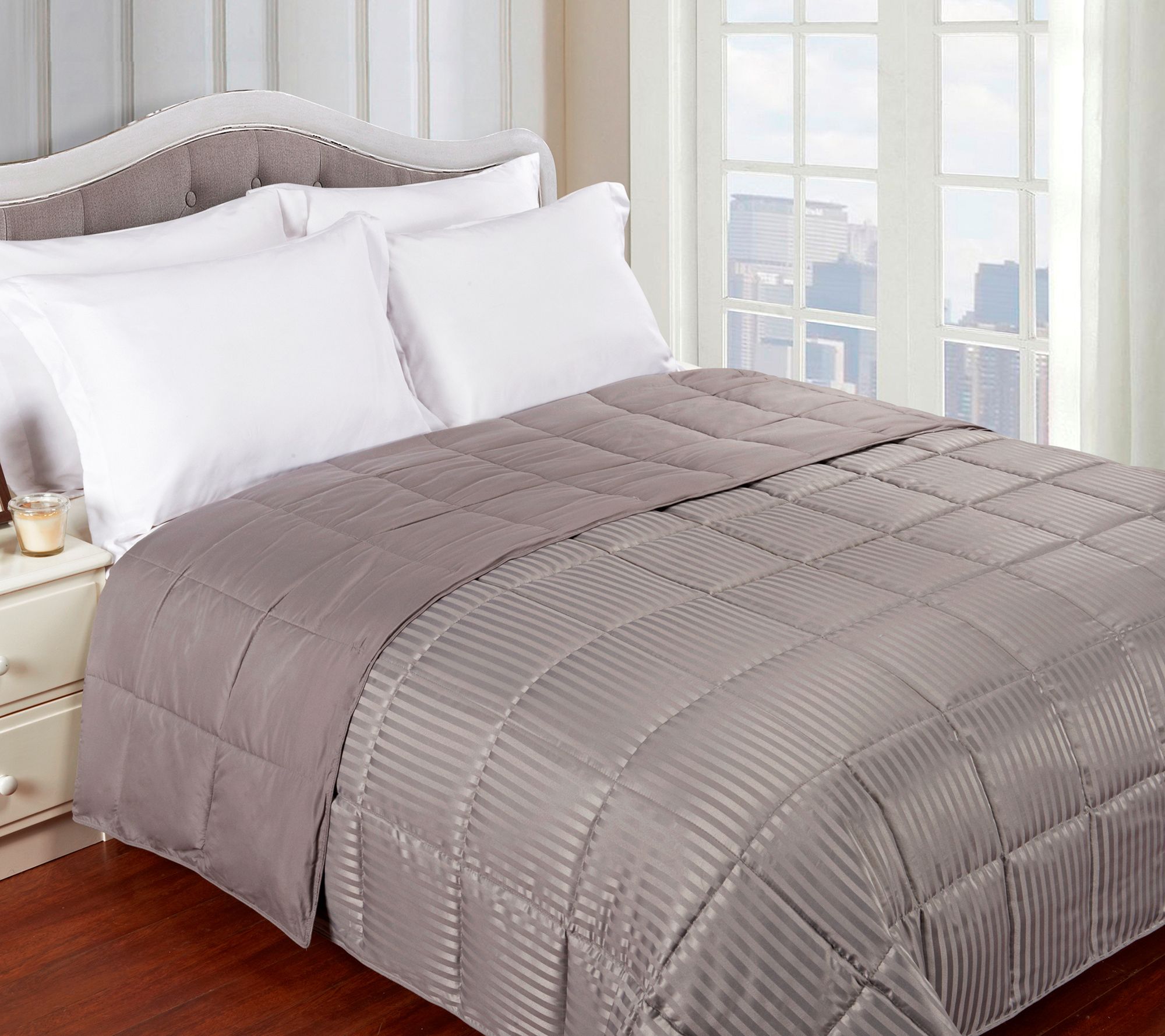 Superior Reversible Down Alternative Blanket, Full/Queen