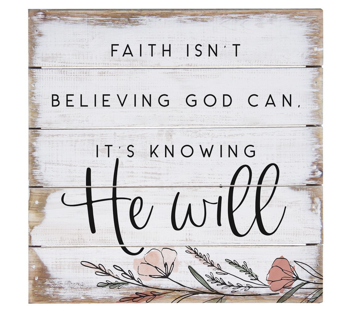 Sincere Surroundings 8" Knowing He Will Pallet Petite