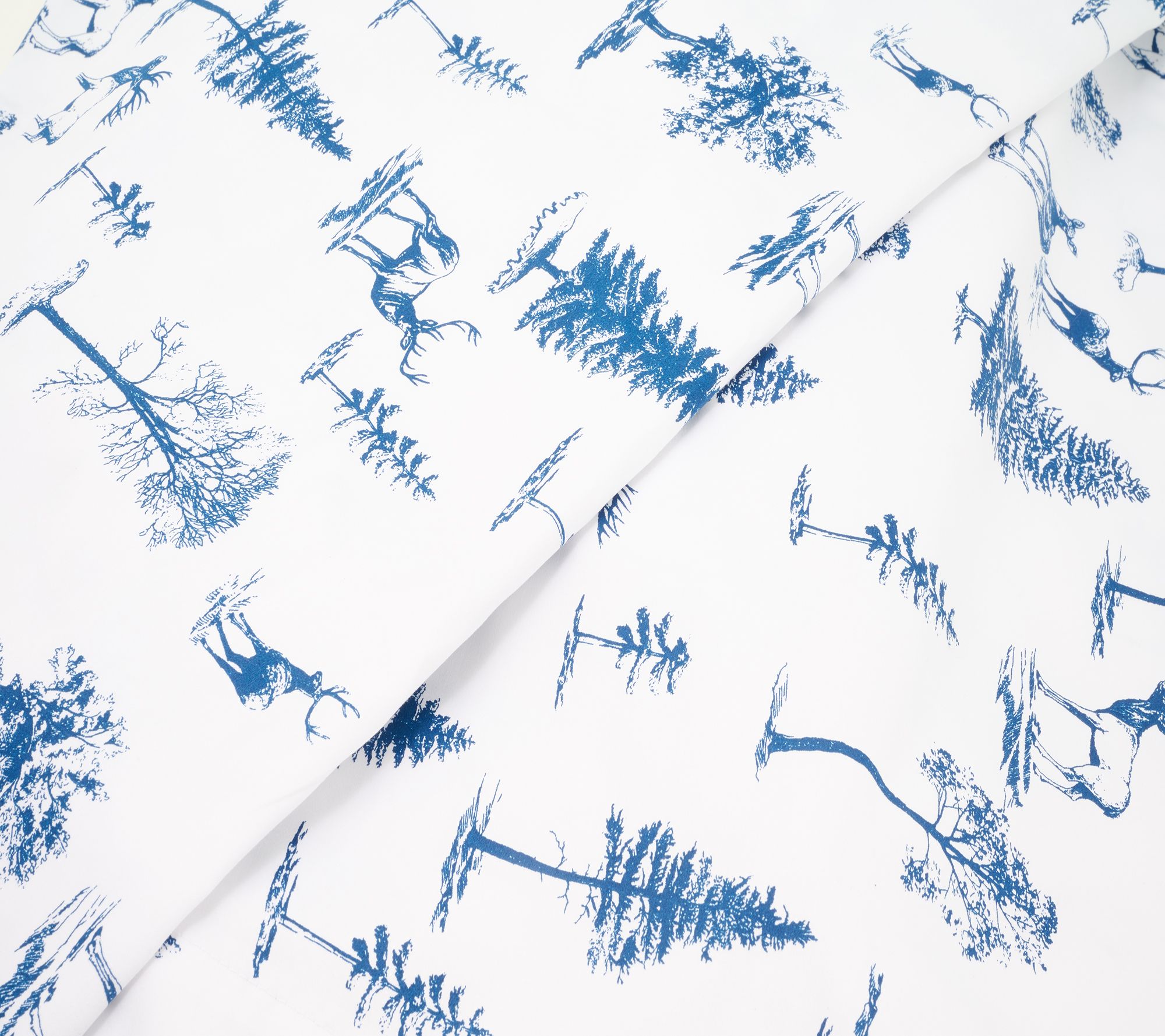 Northern Nights 400TC Cotton Sateen 4 Piece Holiday Sheet Set