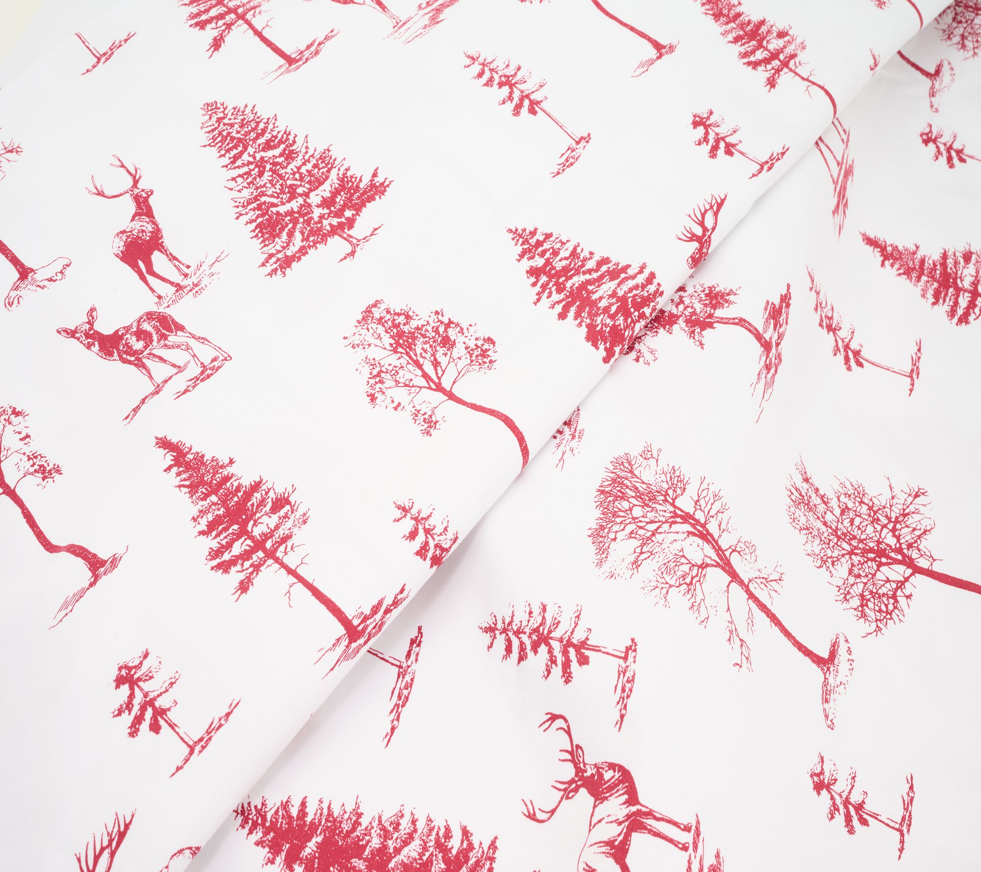 Northern Nights 400TC Cotton Sateen 4 Piece Holiday Sheet Set