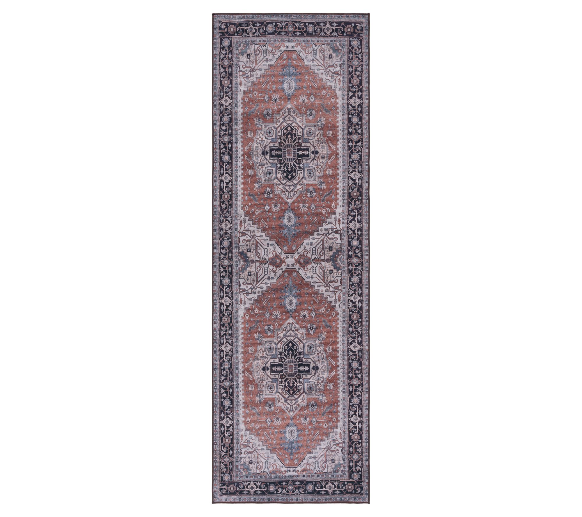 Safavieh Tucson 128 Machine Washable 2'-6" X 8' Rug