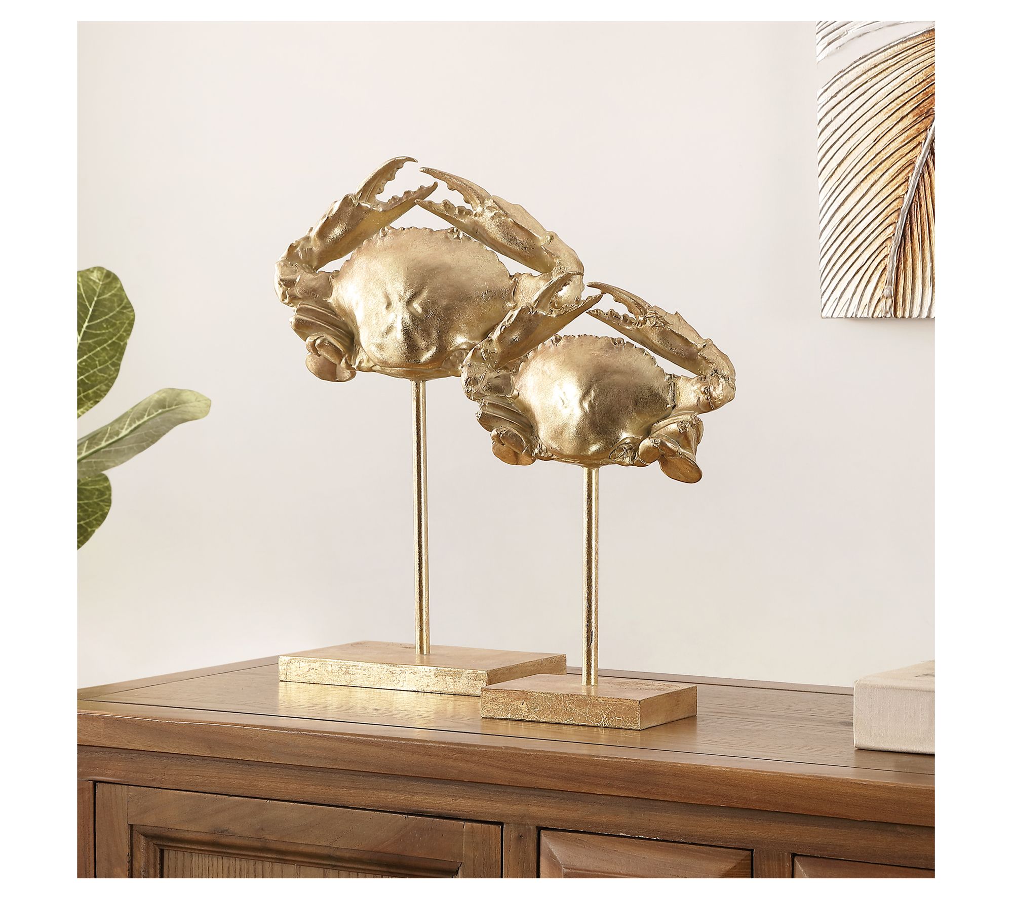 Safavieh Conra Crab Table Decor (Set of 2)