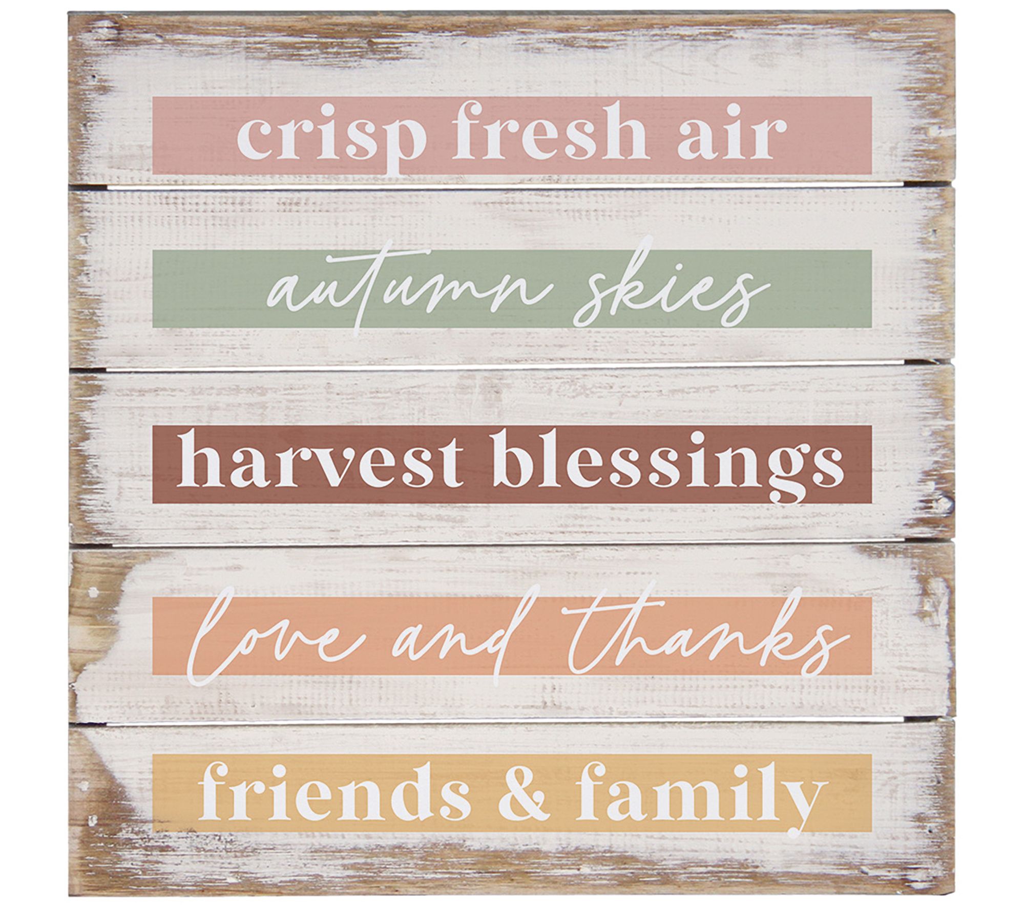 Sincere Surroundings 8" Crisp Air Colorful Pallet Petite