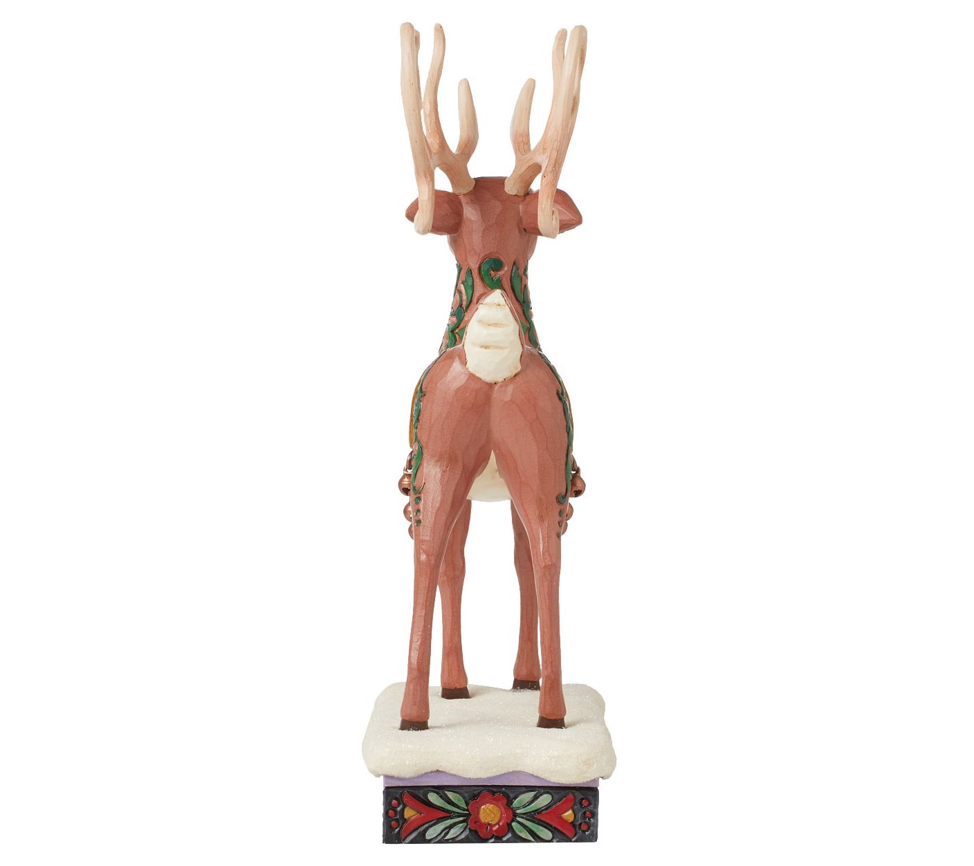 Jim Shore Holiday Manor Reindeer Fig - QVC.com