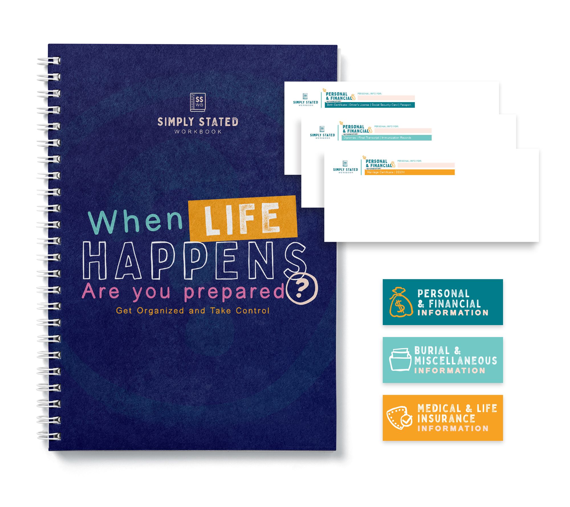 Simply Stated "When Life Happens Are You Prepared" Workbook Set