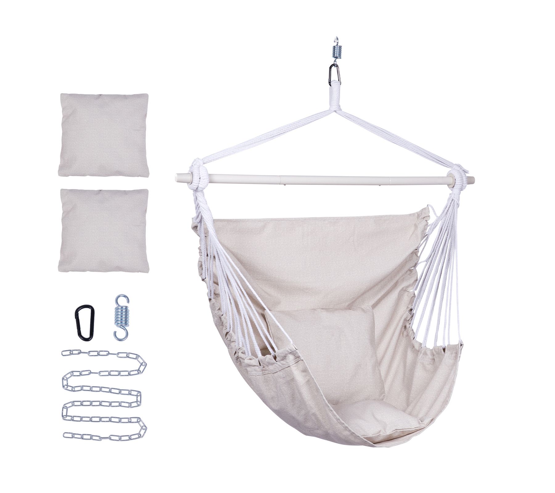 Backyard Expressions Hammock Chair with Pillows