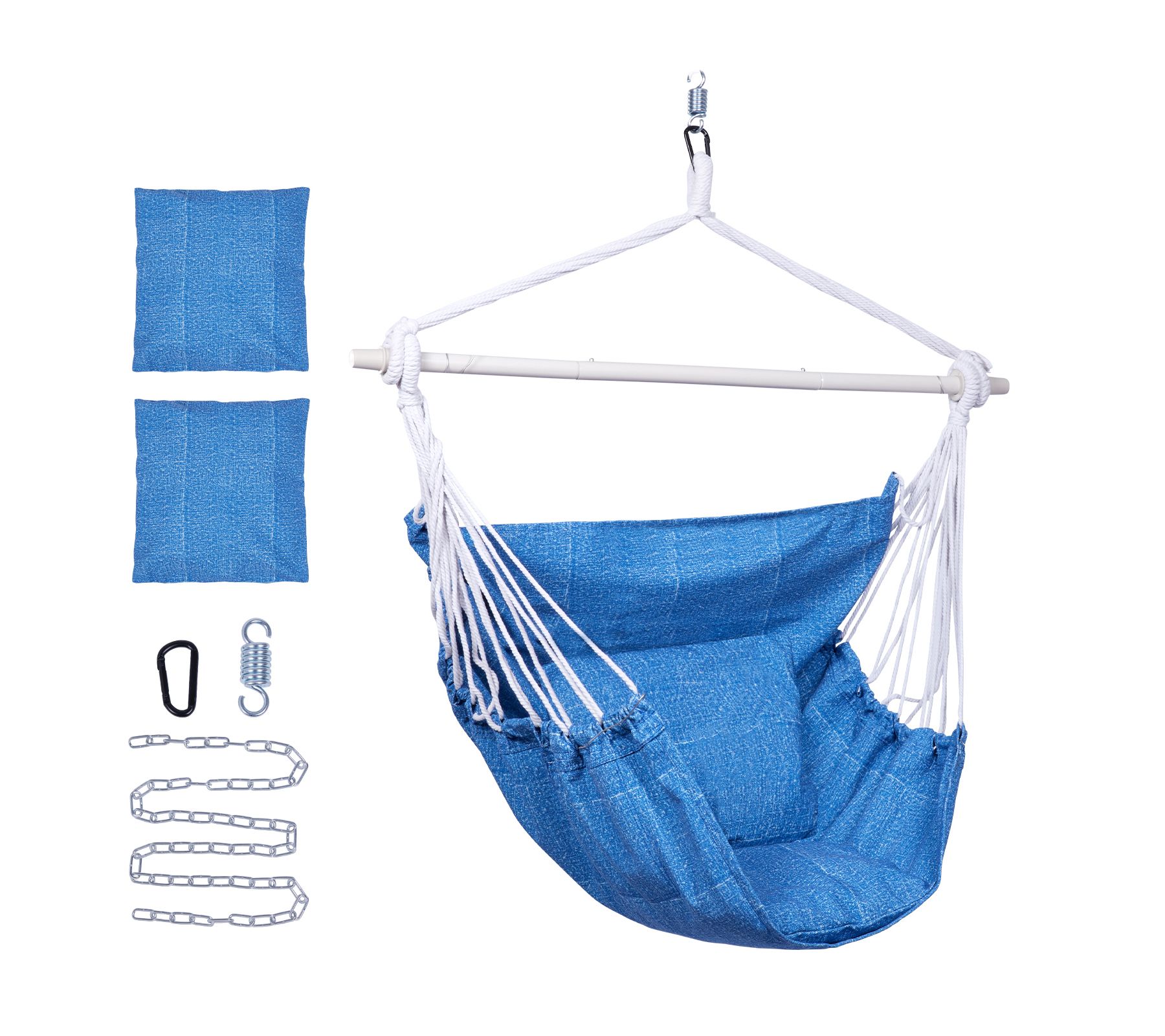 Backyard Expressions Hammock Chair with Pillows