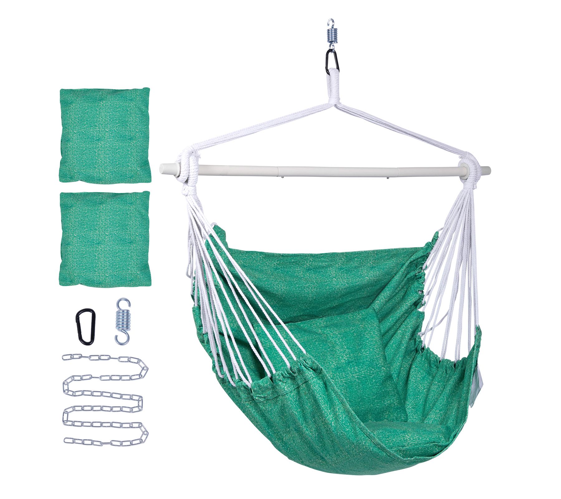 Backyard Expressions Hammock Chair with Pillows