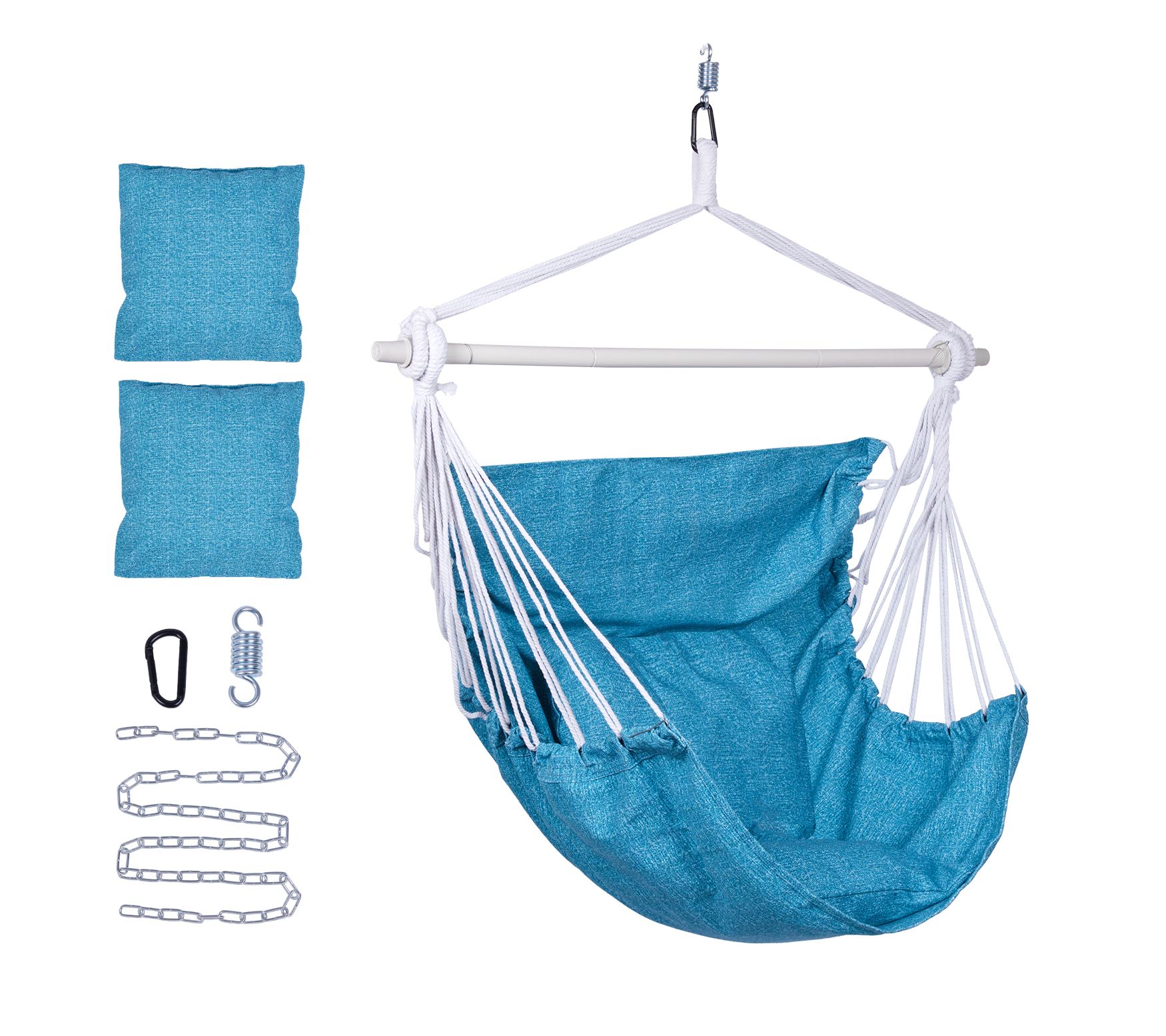 Backyard Expressions Hammock Chair with Pillows